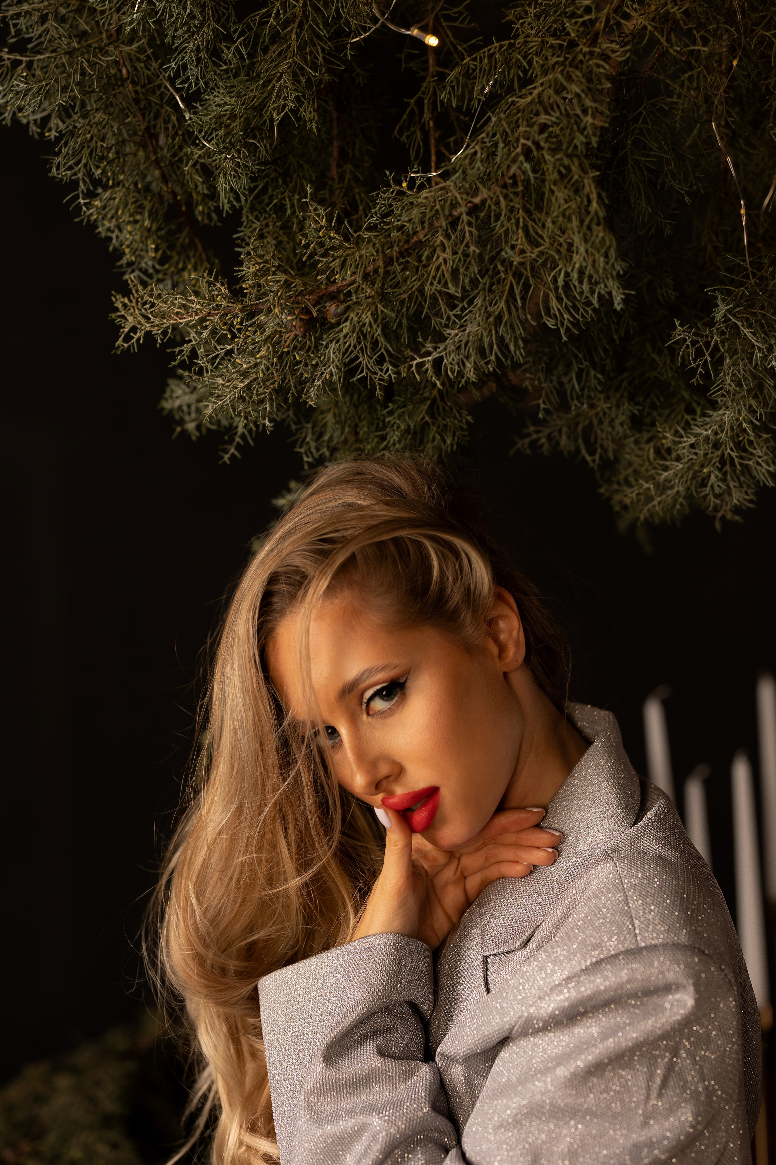 Полина. Новогодняя фотосессия в студии. Фотограф в Сочи Валерия Белоусова