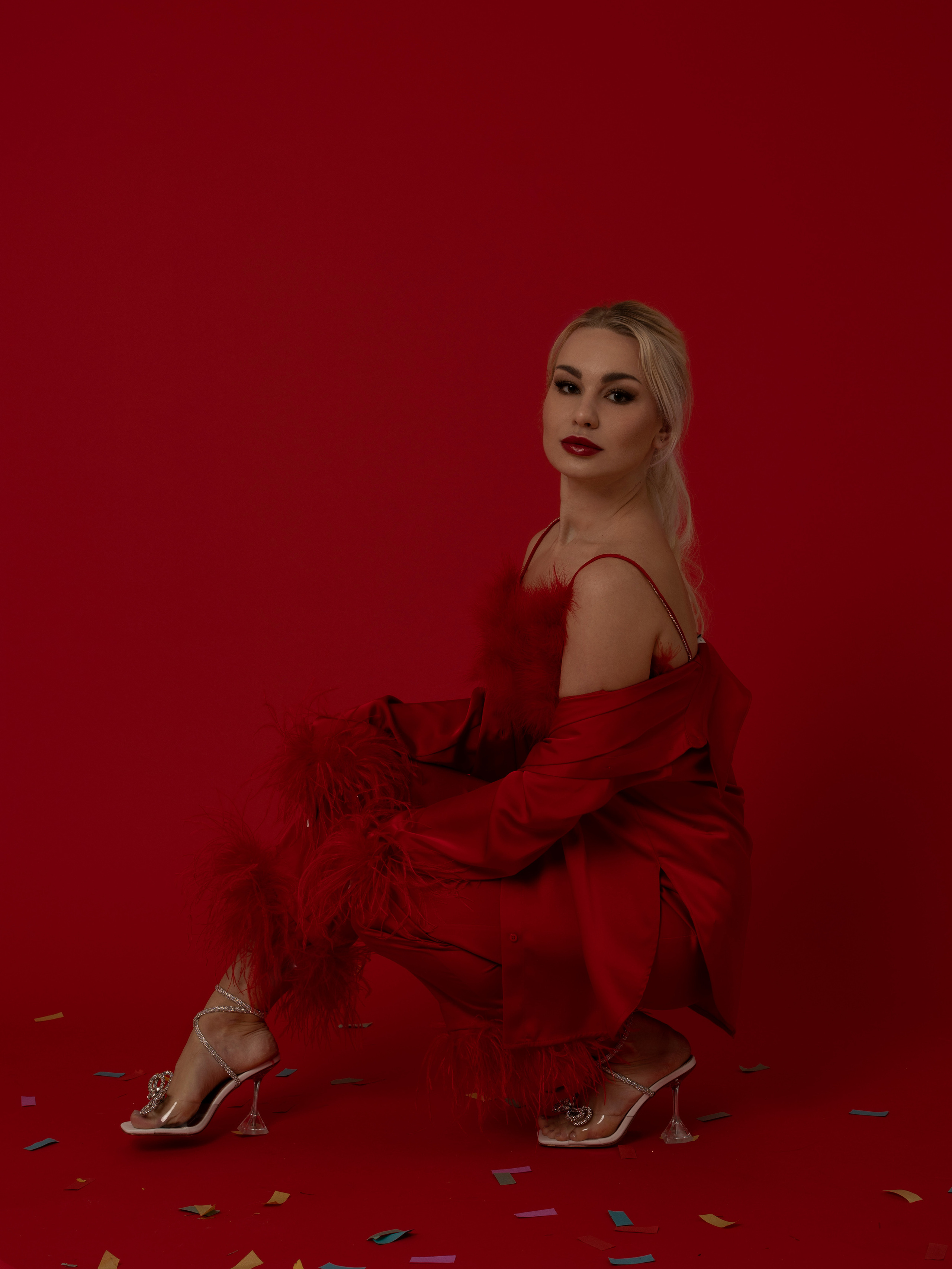 Алена. Новогодняя фотосессия в студии. Фотограф в Сочи Валерия Белоусова