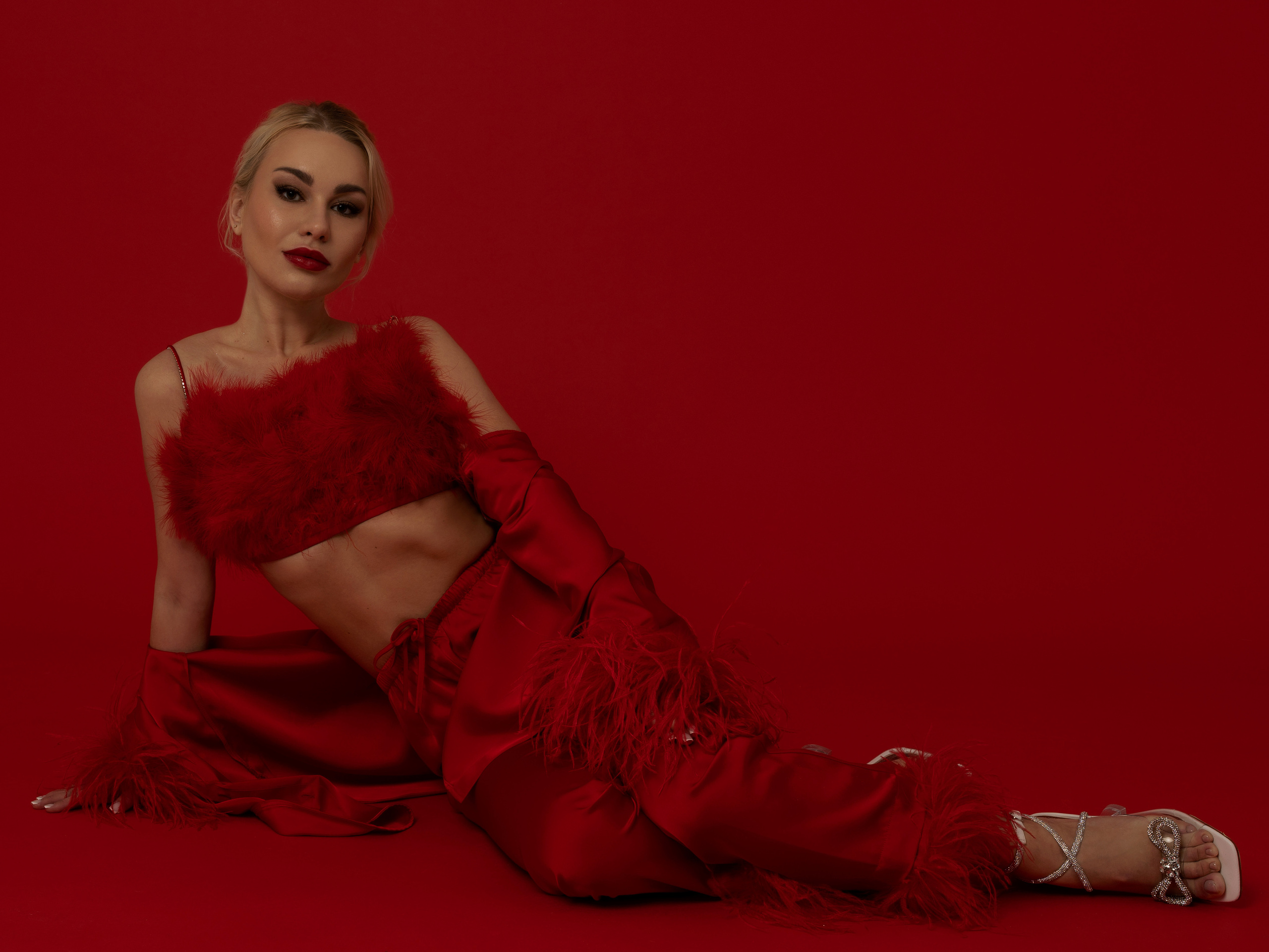 Алена. Новогодняя фотосессия в студии. Фотограф в Сочи Валерия Белоусова