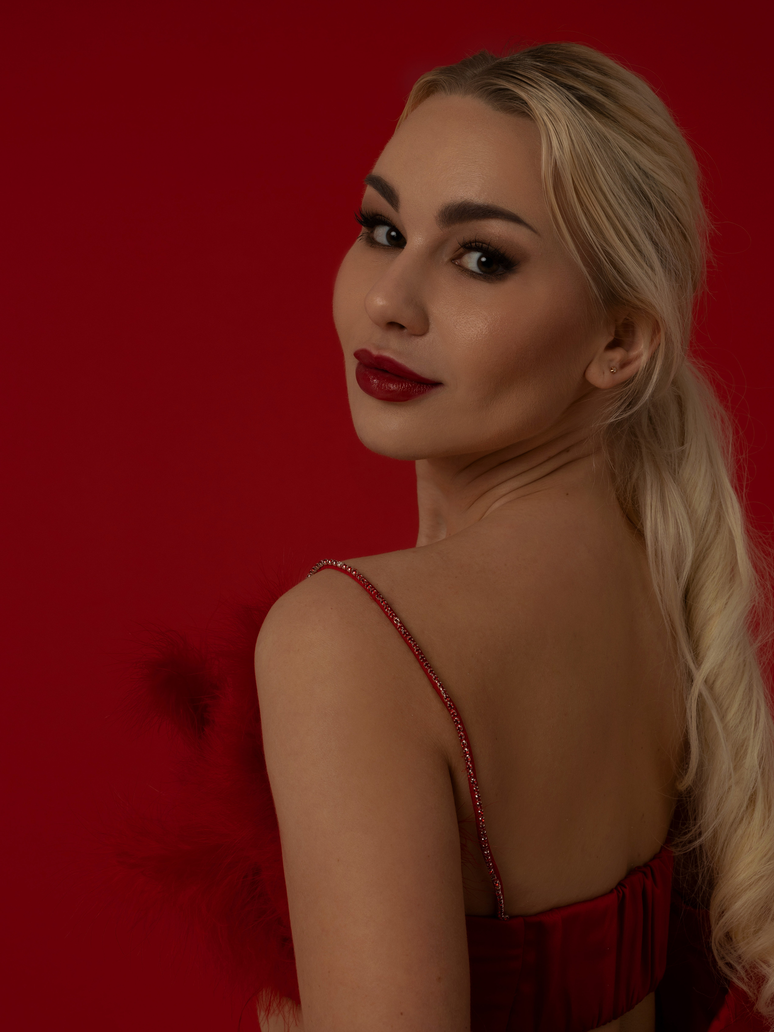 Алена. Новогодняя фотосессия в студии. Фотограф в Сочи Валерия Белоусова