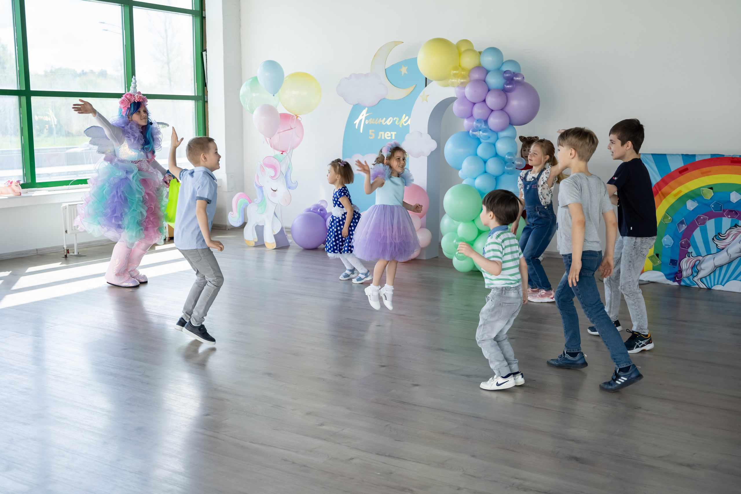 День Рождения с единорожкой. Фотограф в Одинцово, Москве