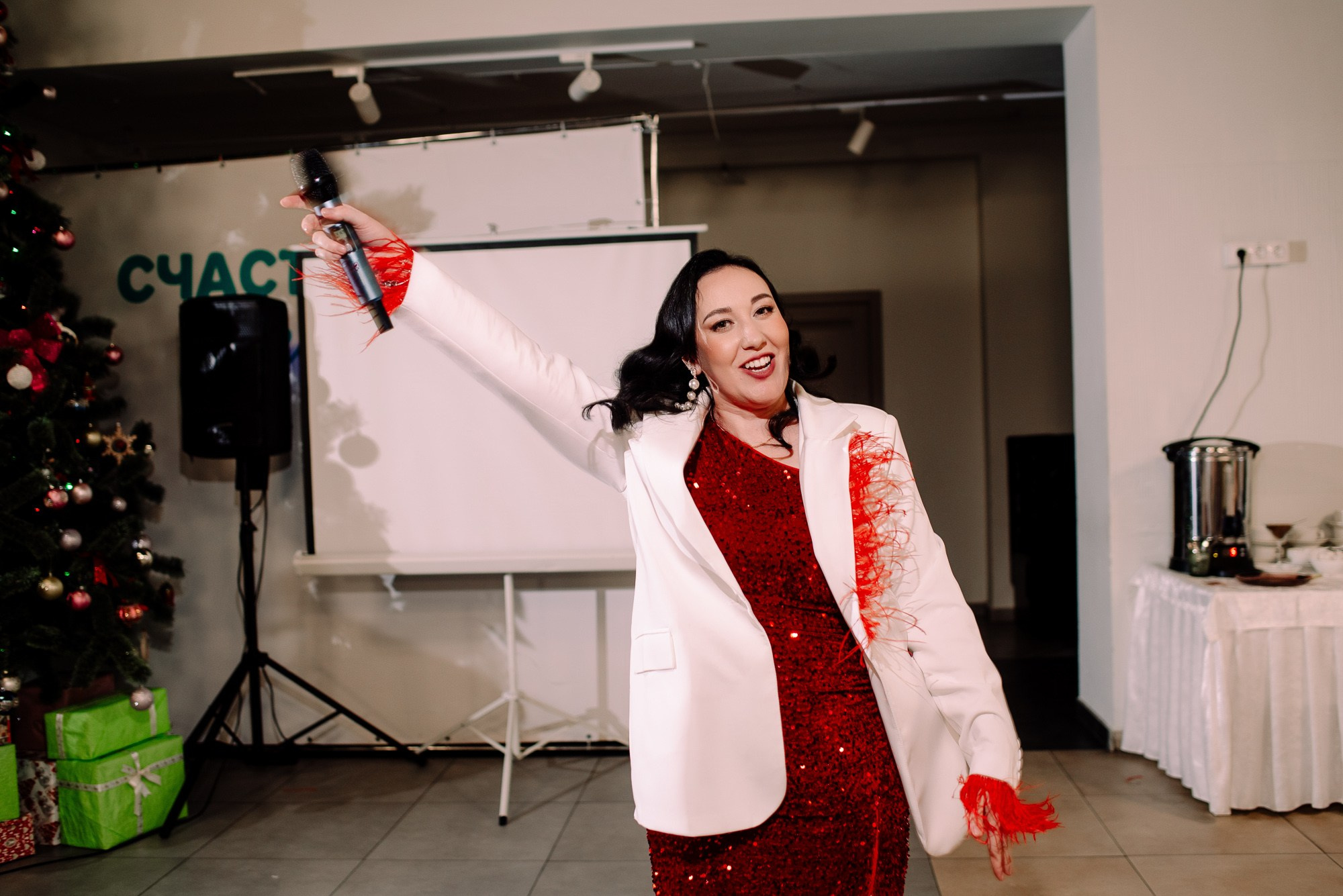 Новогодний завтрак в платьях. Семейный и свадебный фотограф в Рязани Лиза Голованова