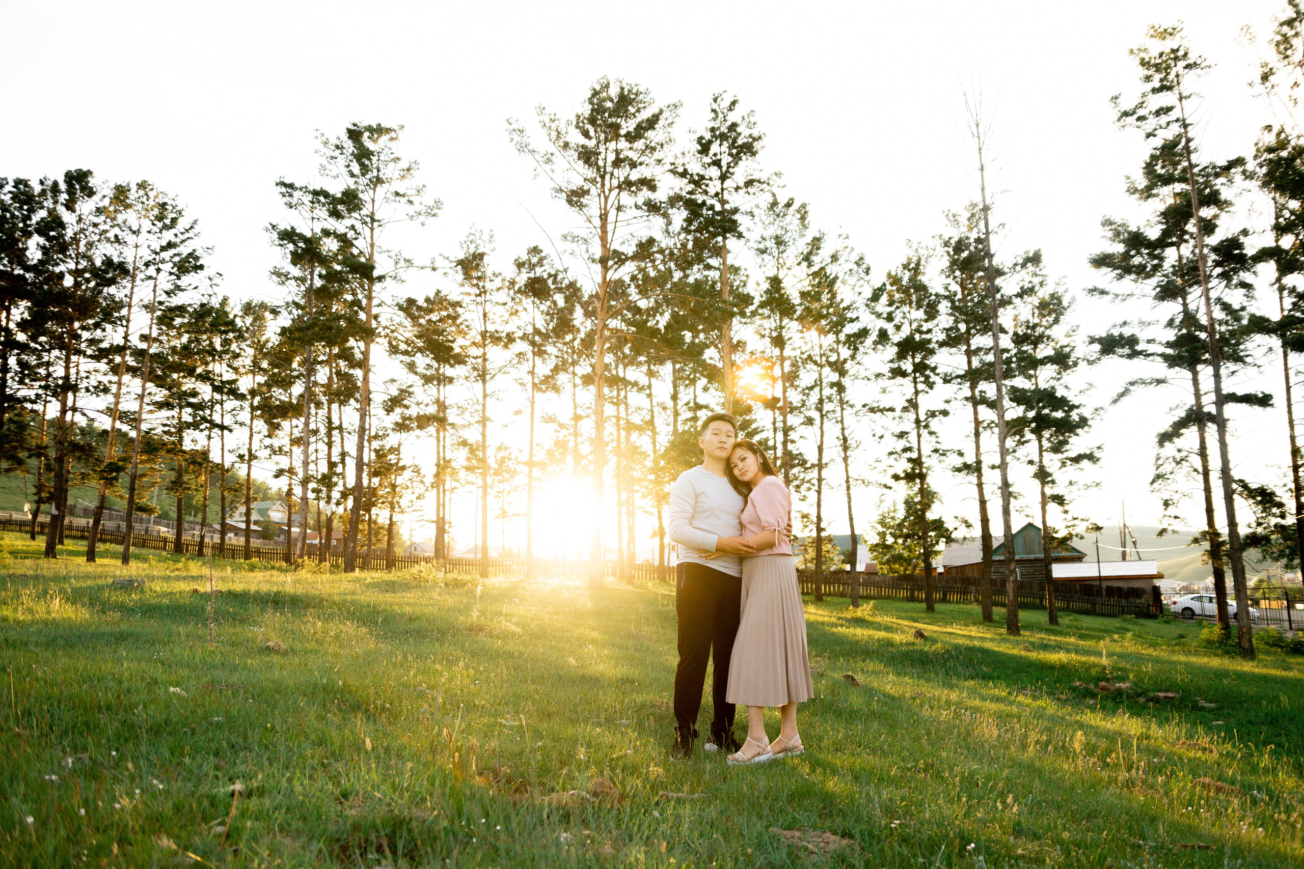 Гомбо и Туяна. Фотограф Улан-Удэ