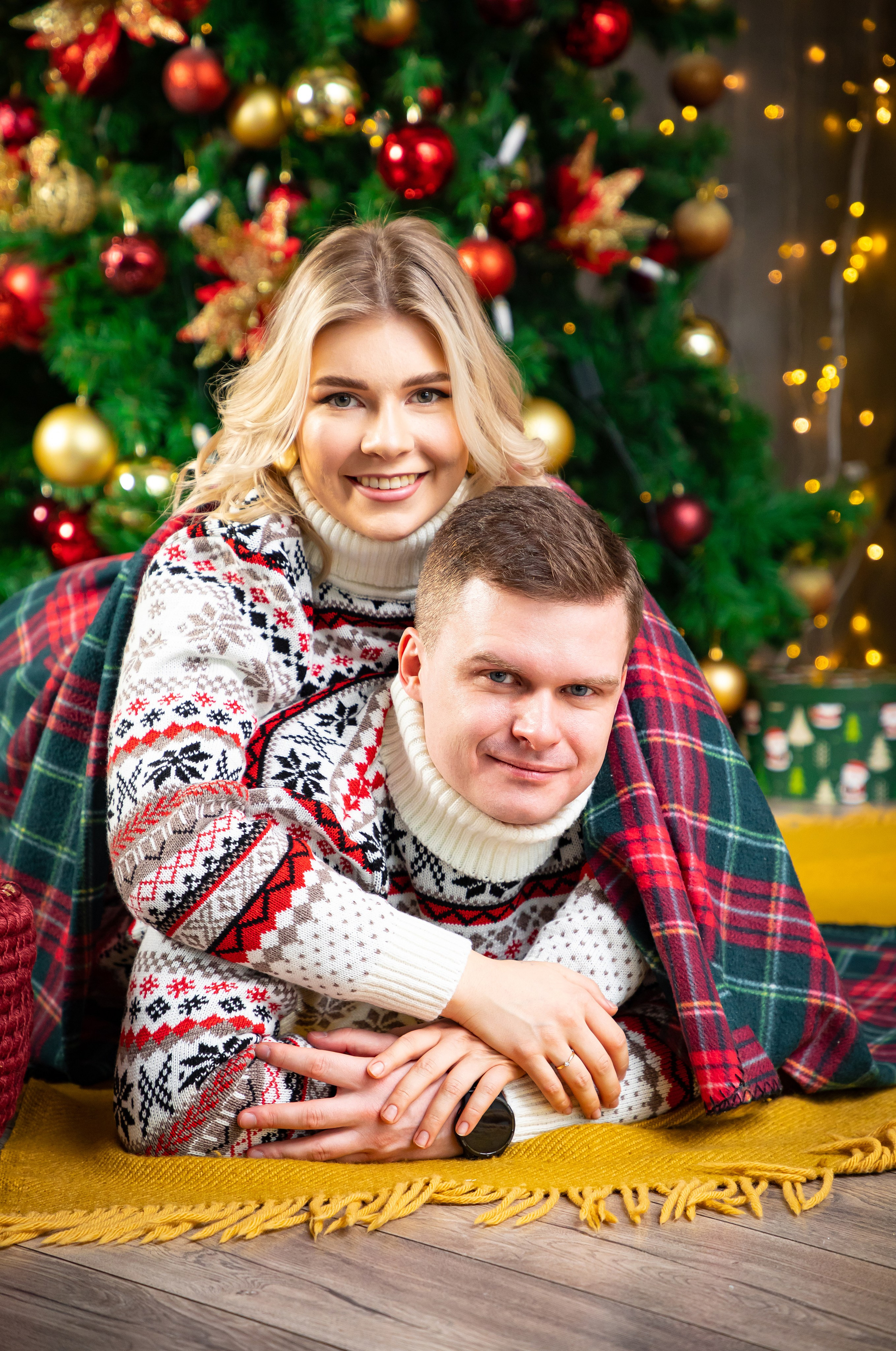 Новогодняя фотосессия. Фотостудия в Москве LUXARTPHOTO