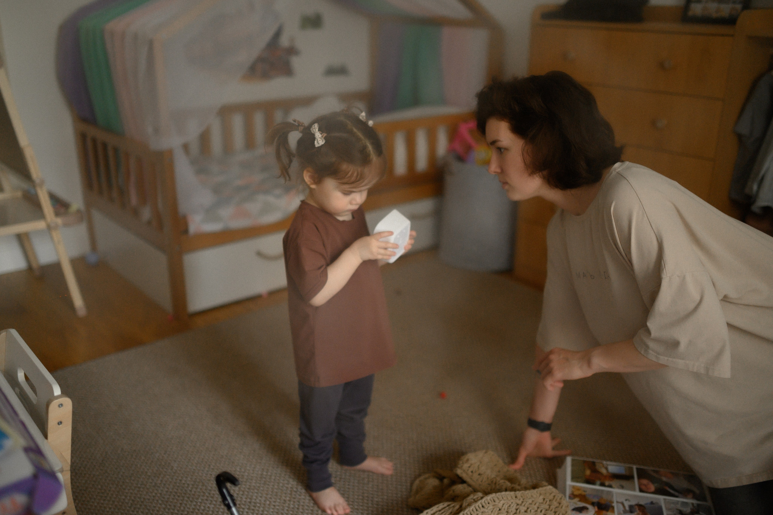 Руслан, Марта и Кира дома. Семейный и свадебный lifestyle-фотограф в Москве Мария Петрова