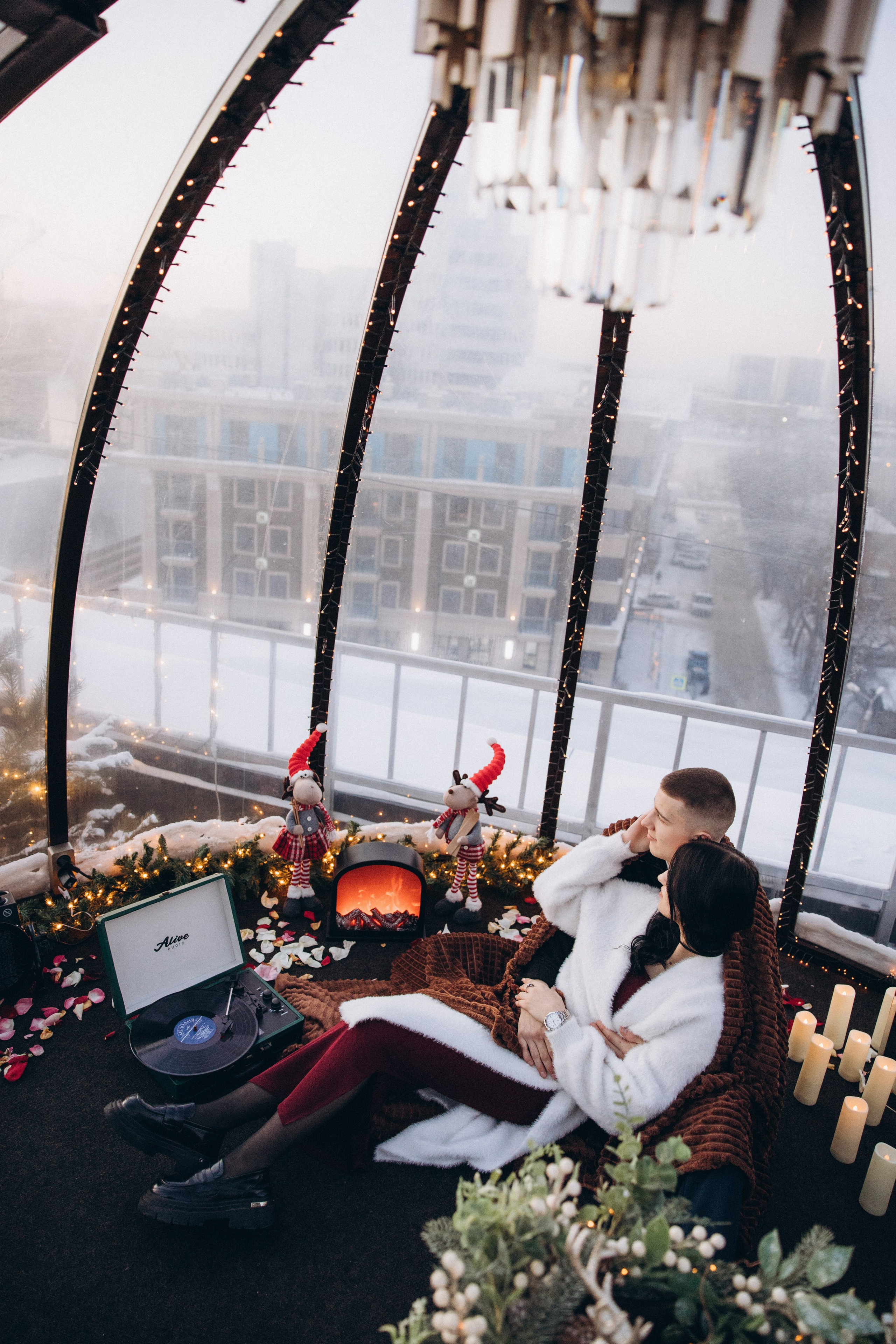 Свидание на крыше. Свадебный, семейный фотограф в Иркутске Светлана Макаричева