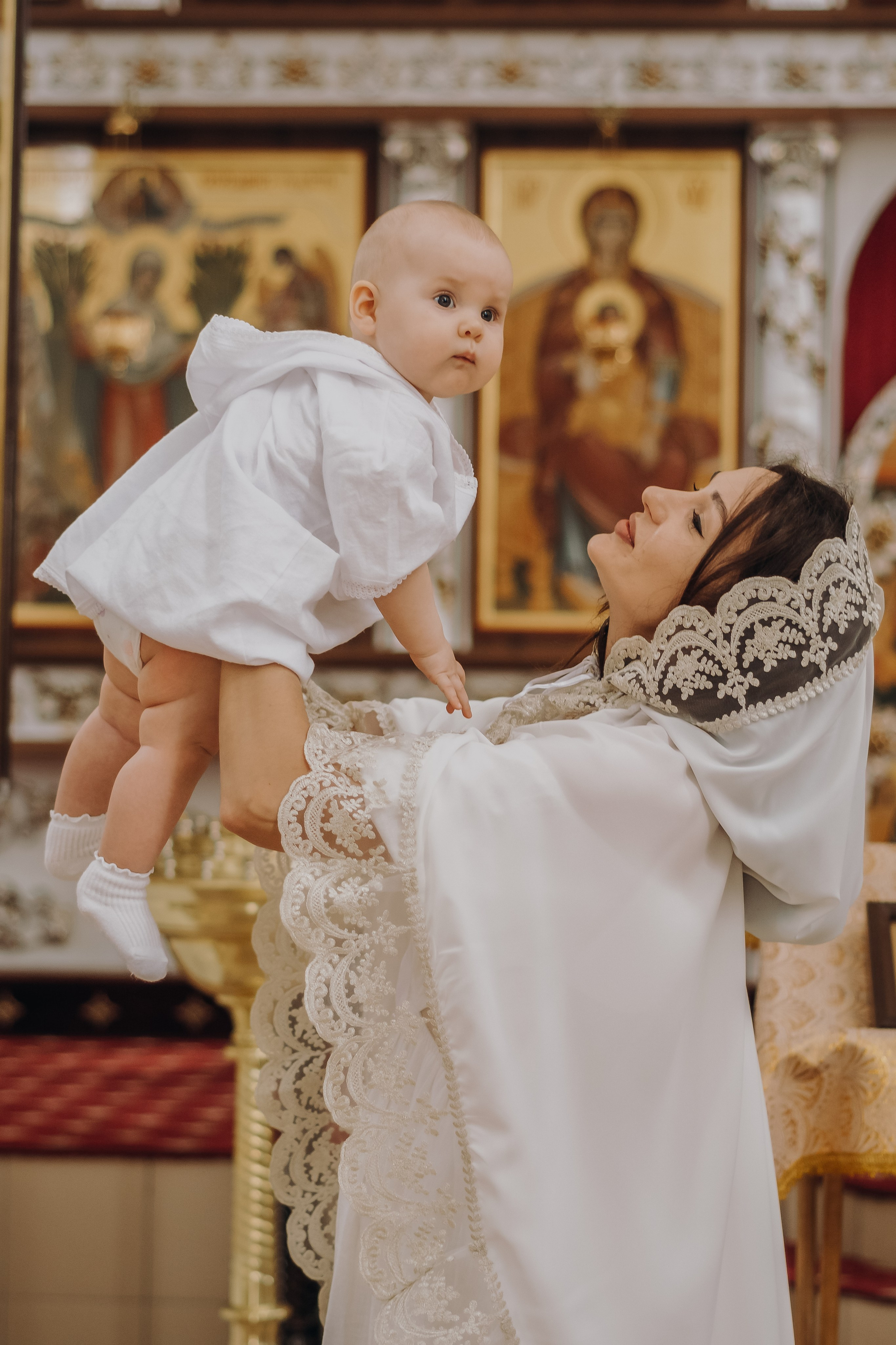 Крещение Таисии. Семейный и детский фотограф Кущ Наташа