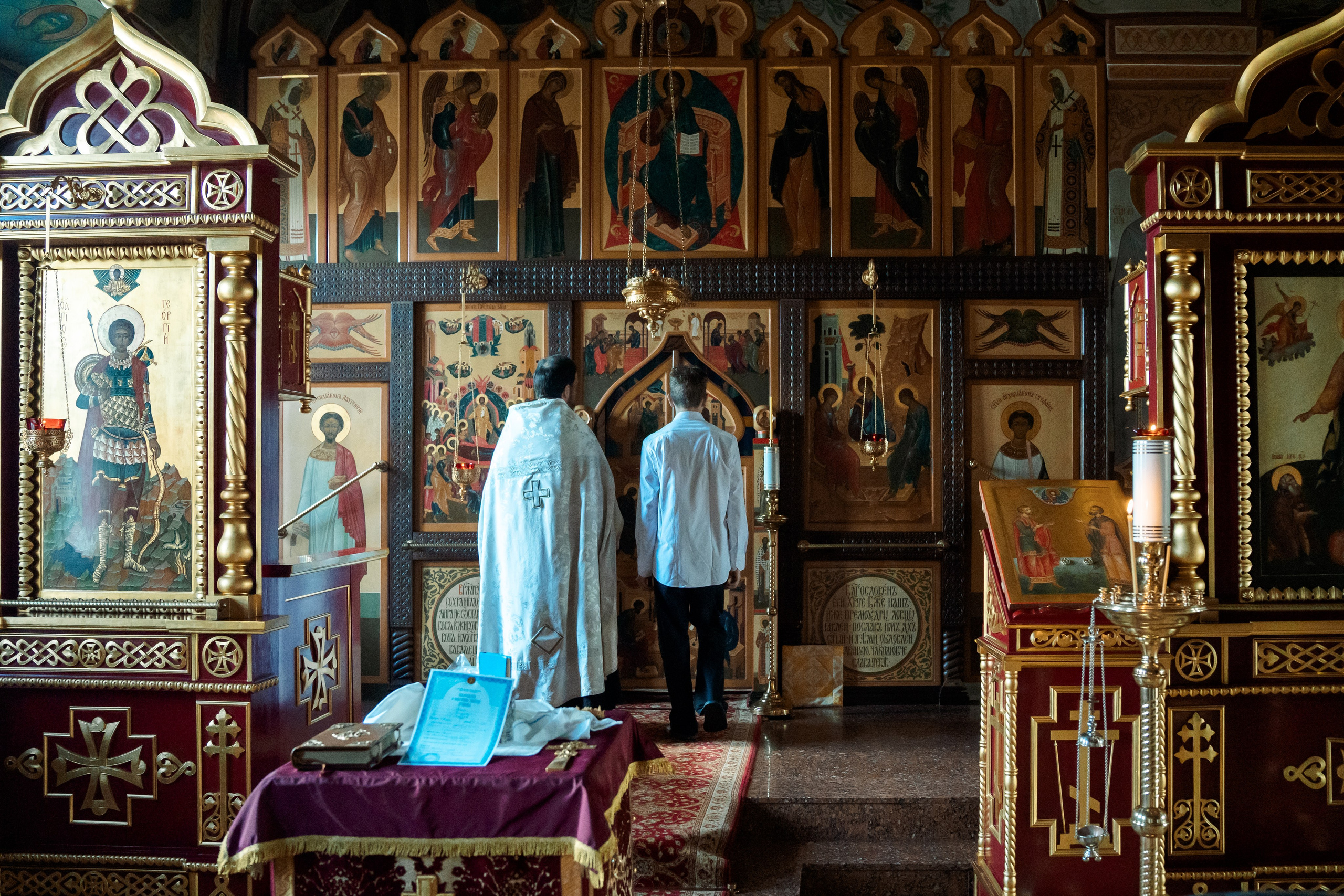 Крещение Мирона. Фотограф Казакова Анастасия