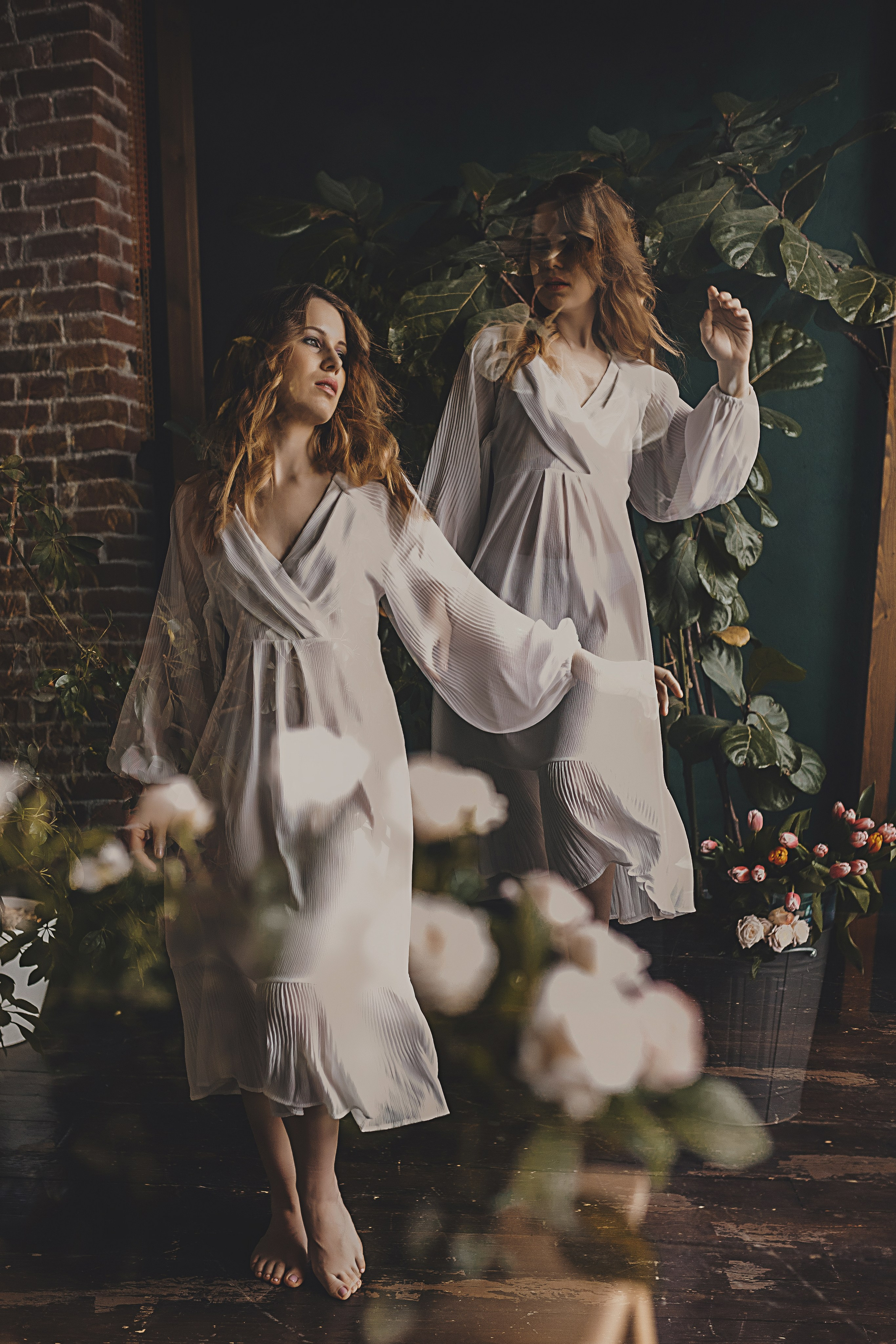 Весенняя Фотосессия в студии. Семейный и женский фотограф в Москве Надежда Воробьева