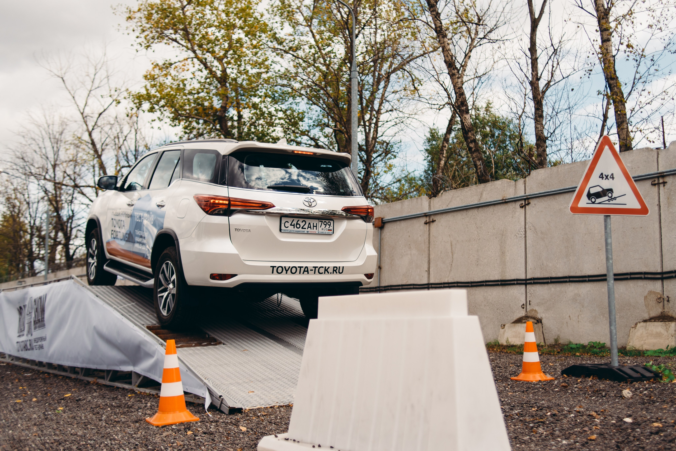 Атлеты Toyota Team Russia. DeLorein