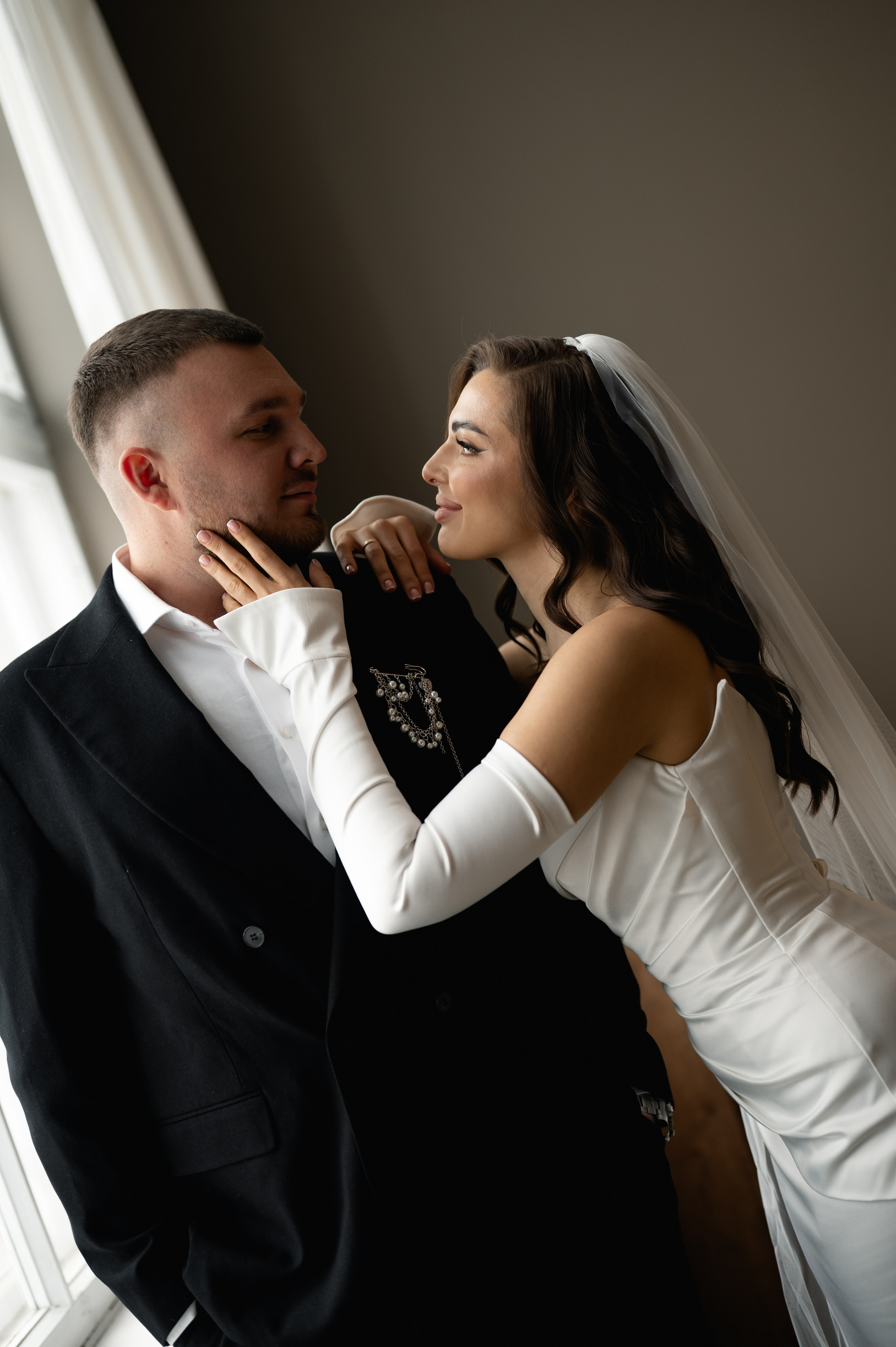 Свадебная фотосессия в студии. Свадебный и семейный фотограф в Краснодаре Алина Мельник