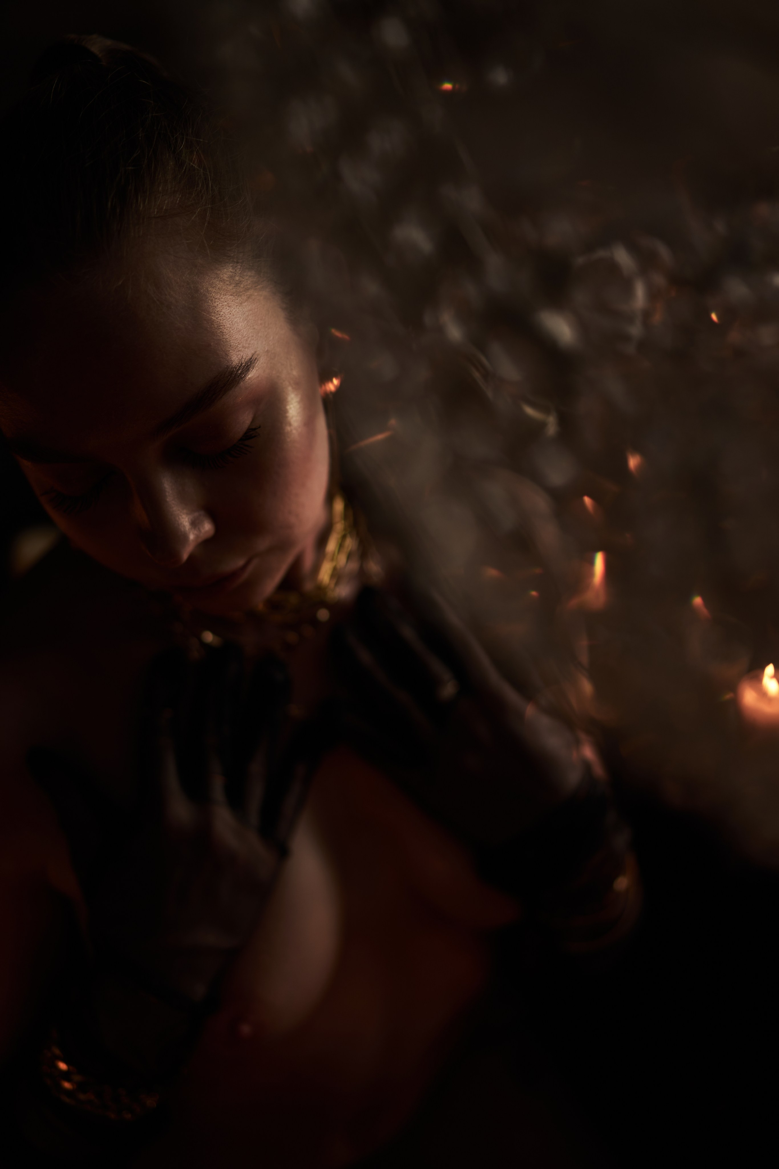 Будуарная фотосессия в студии. Фотограф Екатеринбург Кокшарова Александра