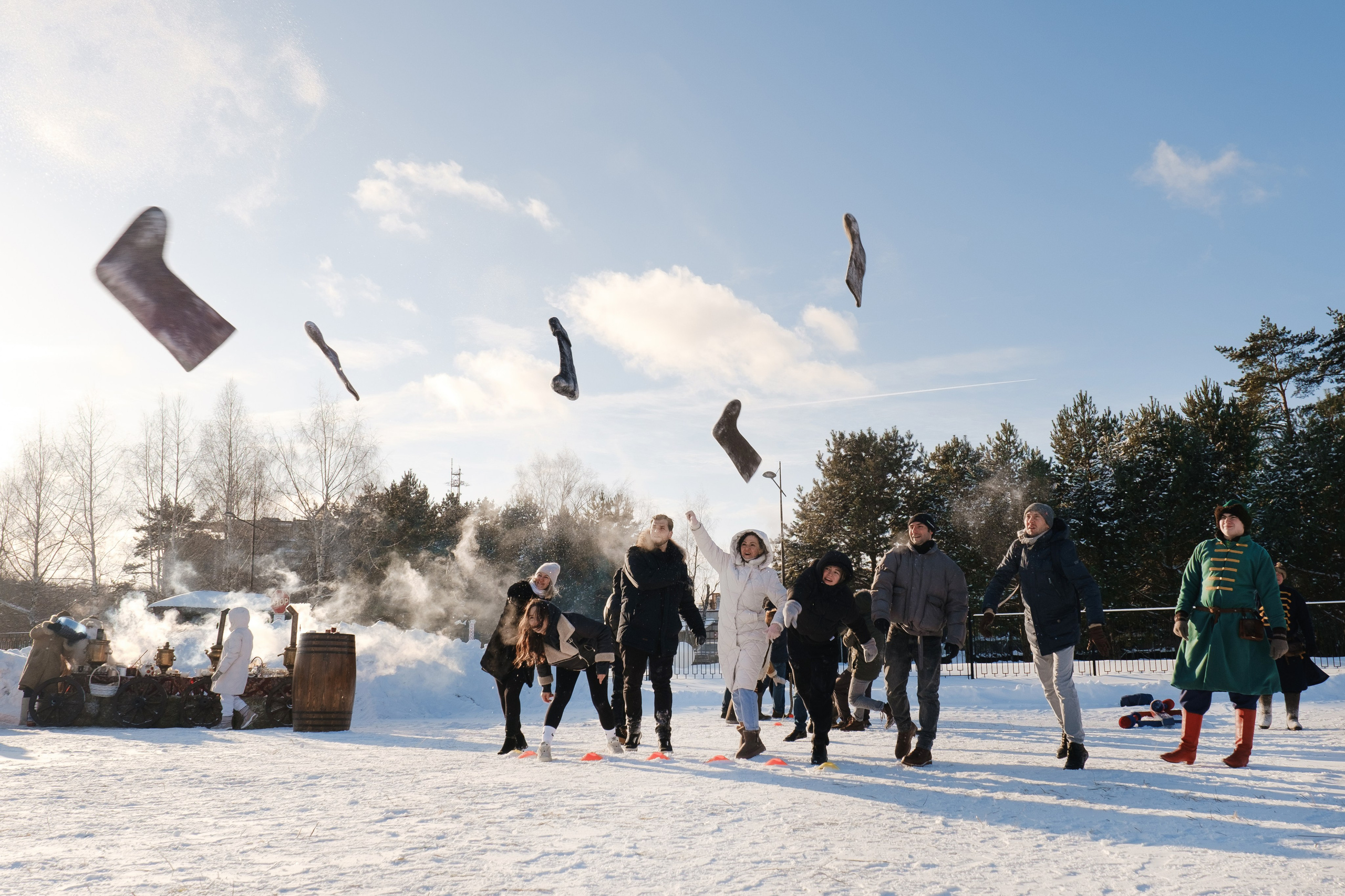 Зимние игры. Свадебный и семейный фотограф Ксения Ржевская (Митрохина)