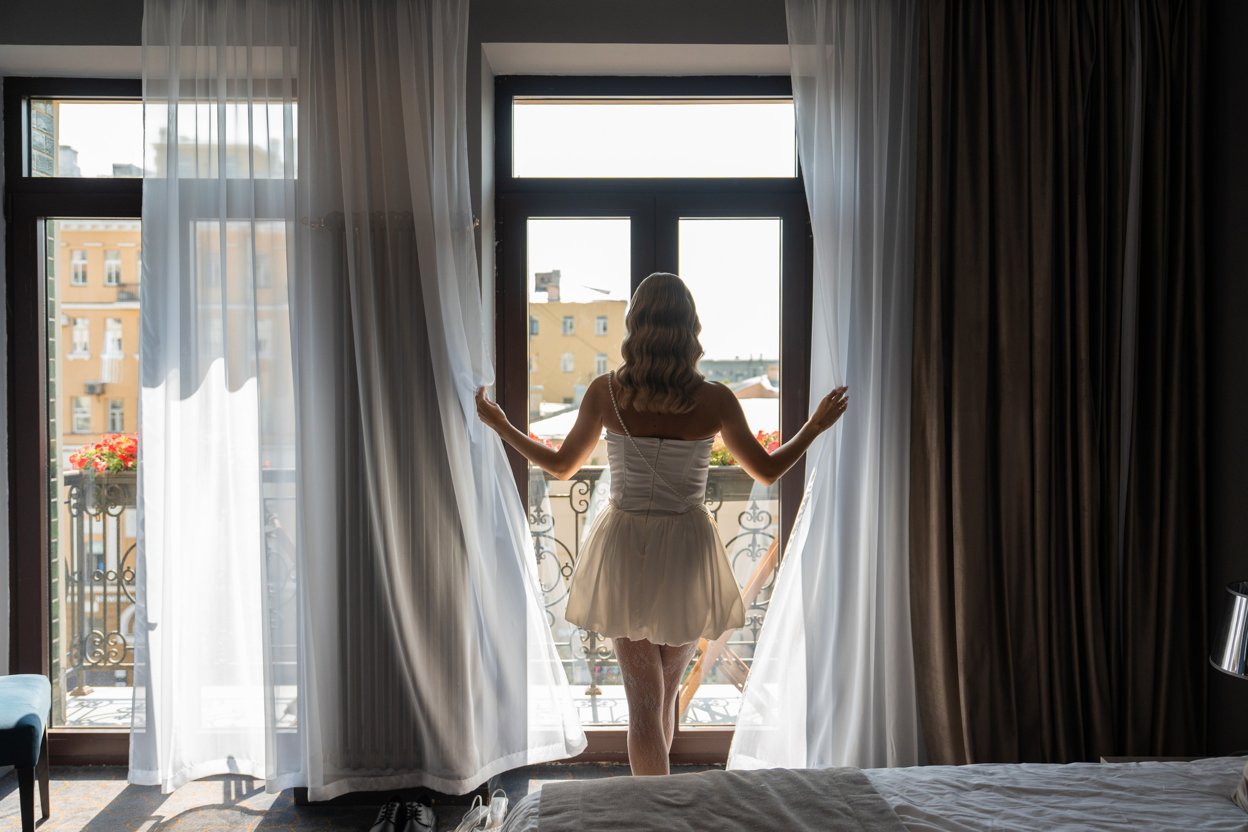 Свадебная фотосессия в Москве, регистрация в Кутузовском ЗАГСе Москва. Свадебный фотограф в Москве Анна Полушина