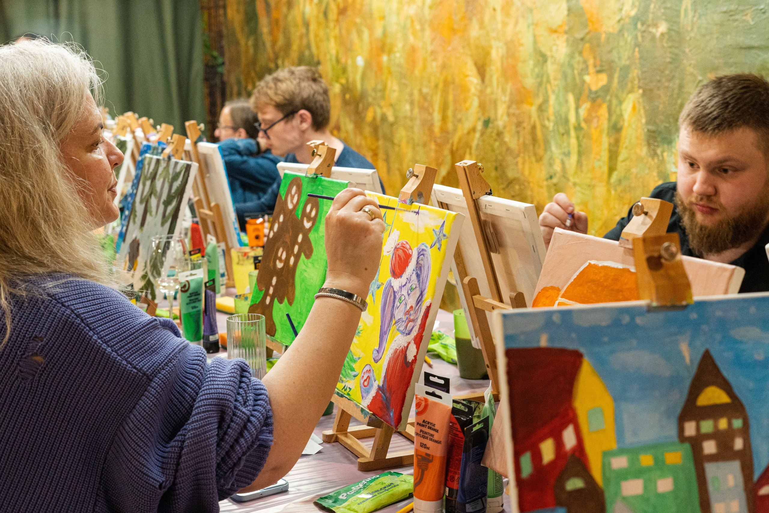 Корпоратив Teach Me Art 2. Портретный фотограф в Москве и Санкт-Петербурге Арина Чех