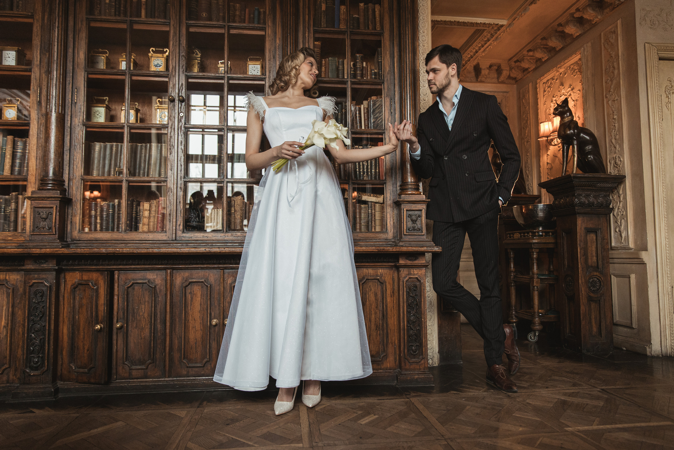 Свадебная фотосъемка  в кафе Пушкин. Свадебный фотограф Калуга Москва Диана Румянцева