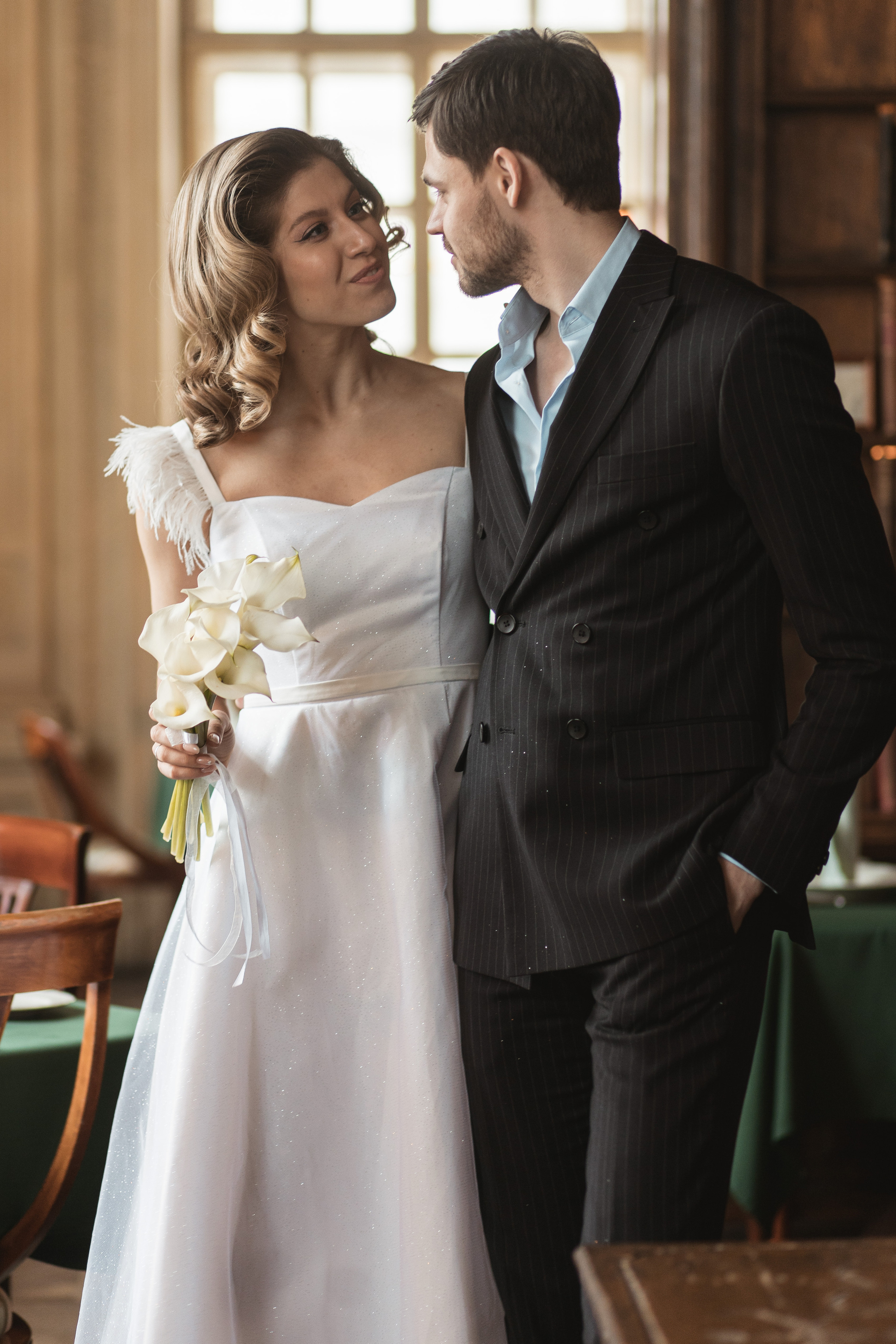 Свадебная фотосъемка  в кафе Пушкин. Свадебный фотограф Калуга Москва Диана Румянцева