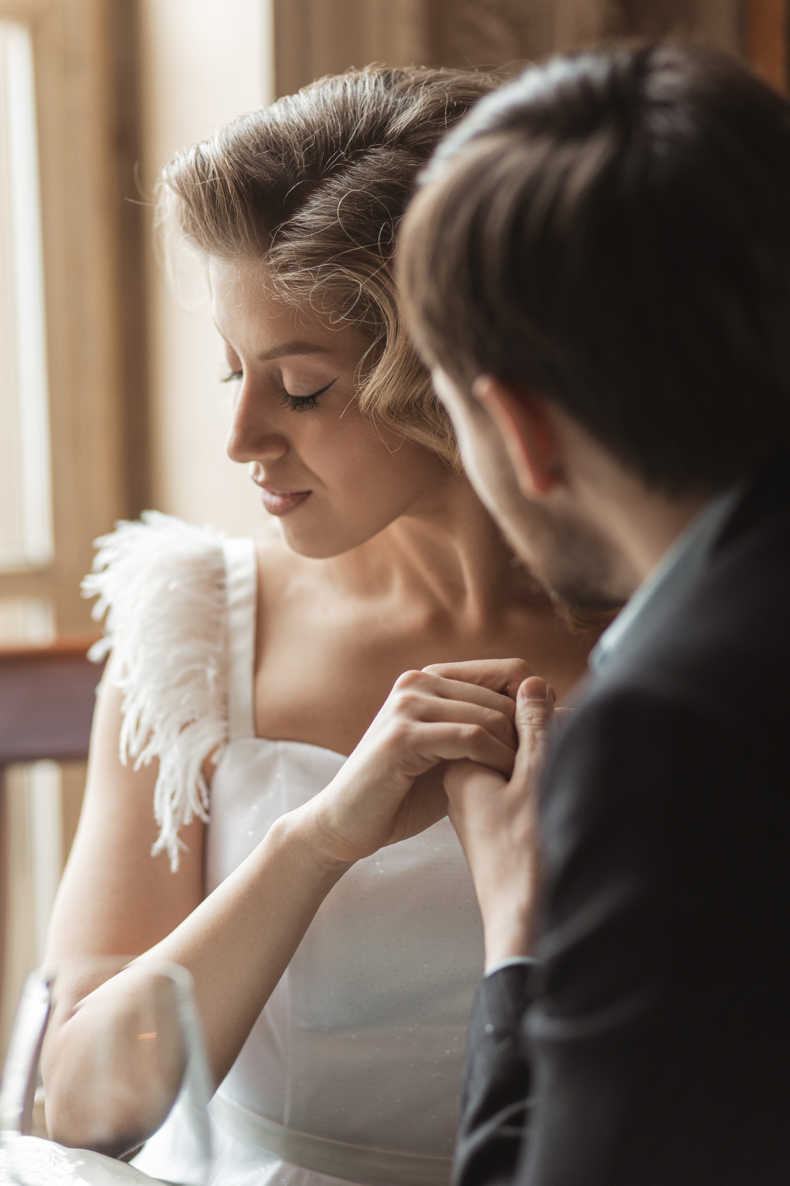 Свадебная фотосъемка  в кафе Пушкин. Свадебный фотограф Калуга Москва Диана Румянцева