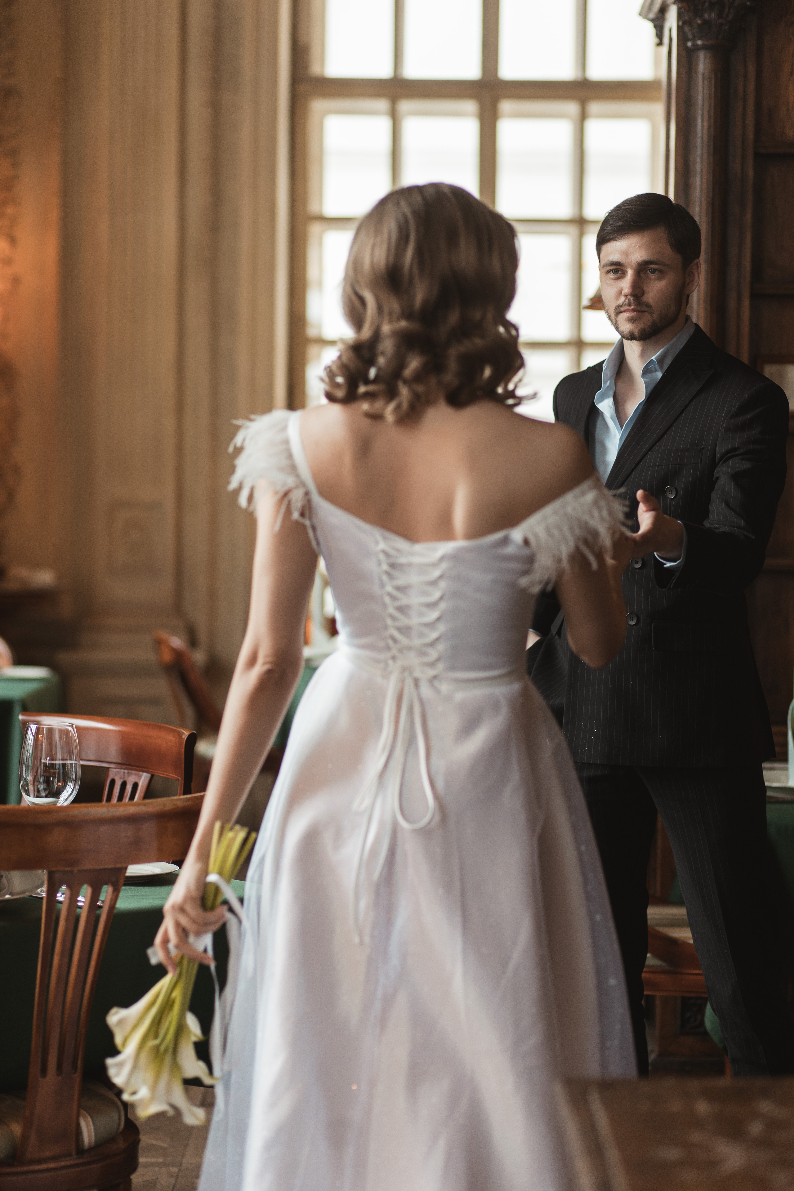 Свадебная фотосъемка  в кафе Пушкин. Свадебный фотограф Калуга Москва Диана Румянцева