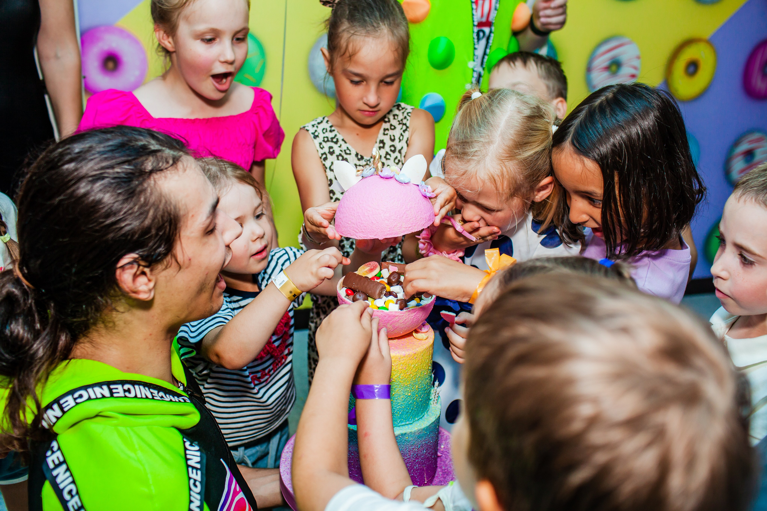 День рождения Даши Ленточная дискотека. Детский и семейный фотограф в Санкт-Петербурге Елизавета Сорокина