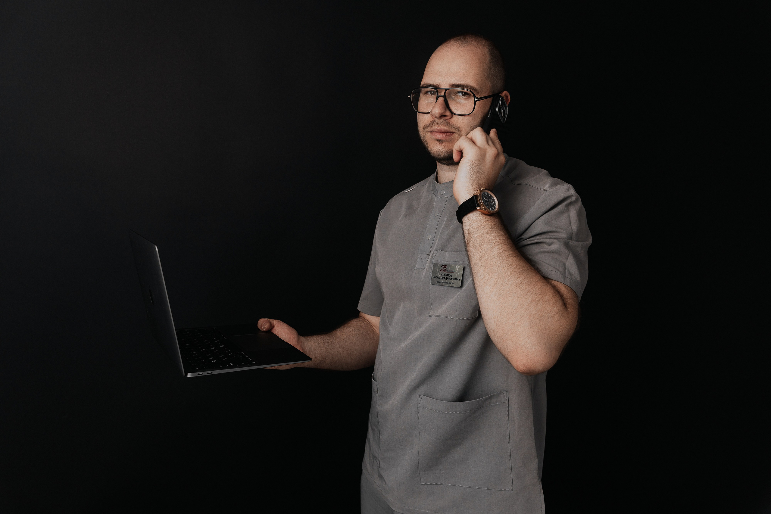 Контент-съёмка для хирурга Игоря Абрамова. Свадебный и семейный фотограф Исаев Давид в Рязани