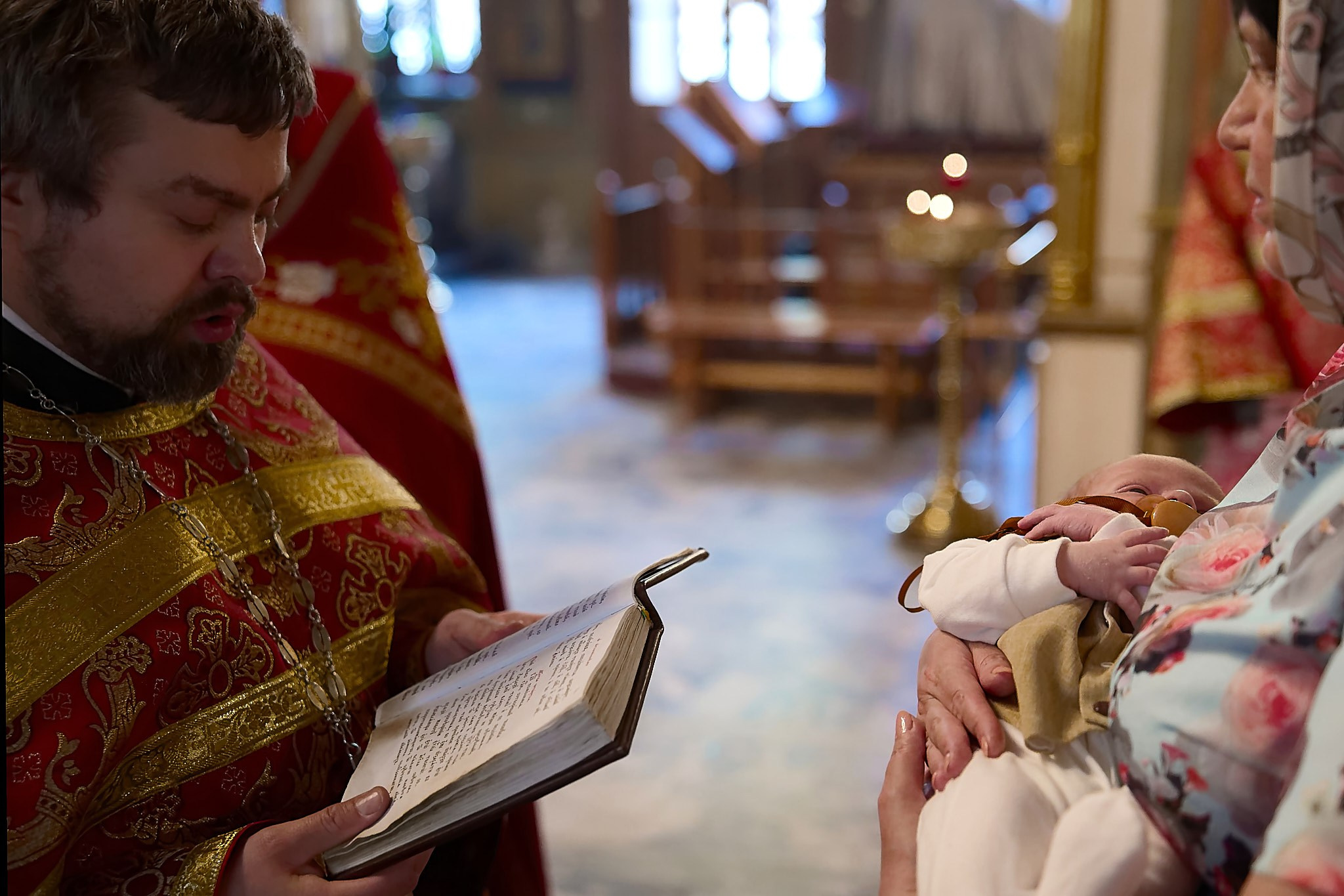 Таинство Крещения на Светлой Седмице. Фотограф в Москве