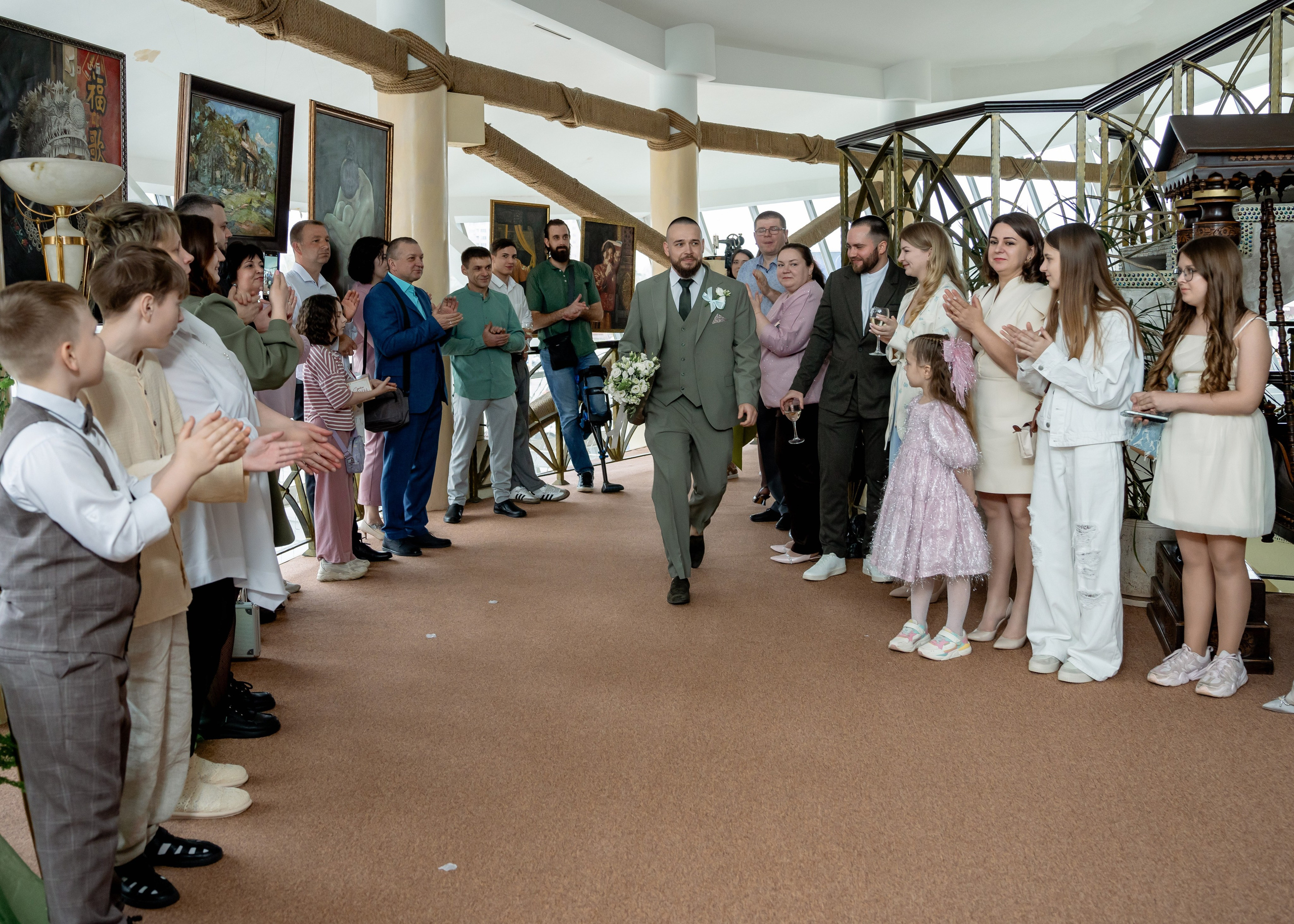 Ярослав и Дарья. Регистрация и банкет. Фотограф и видеограф в Москве и Московской области Мария Вишня