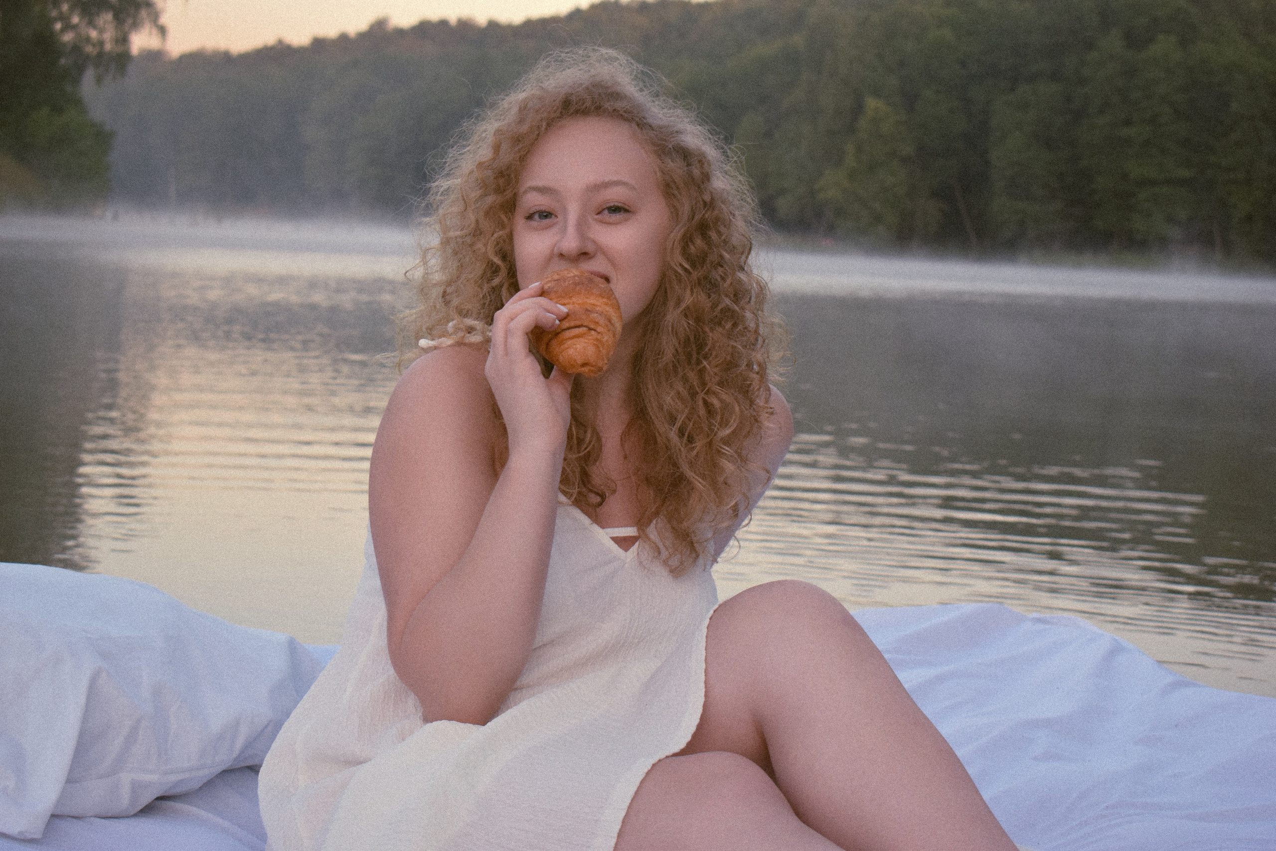 Утро на озере. Фотограф Москва