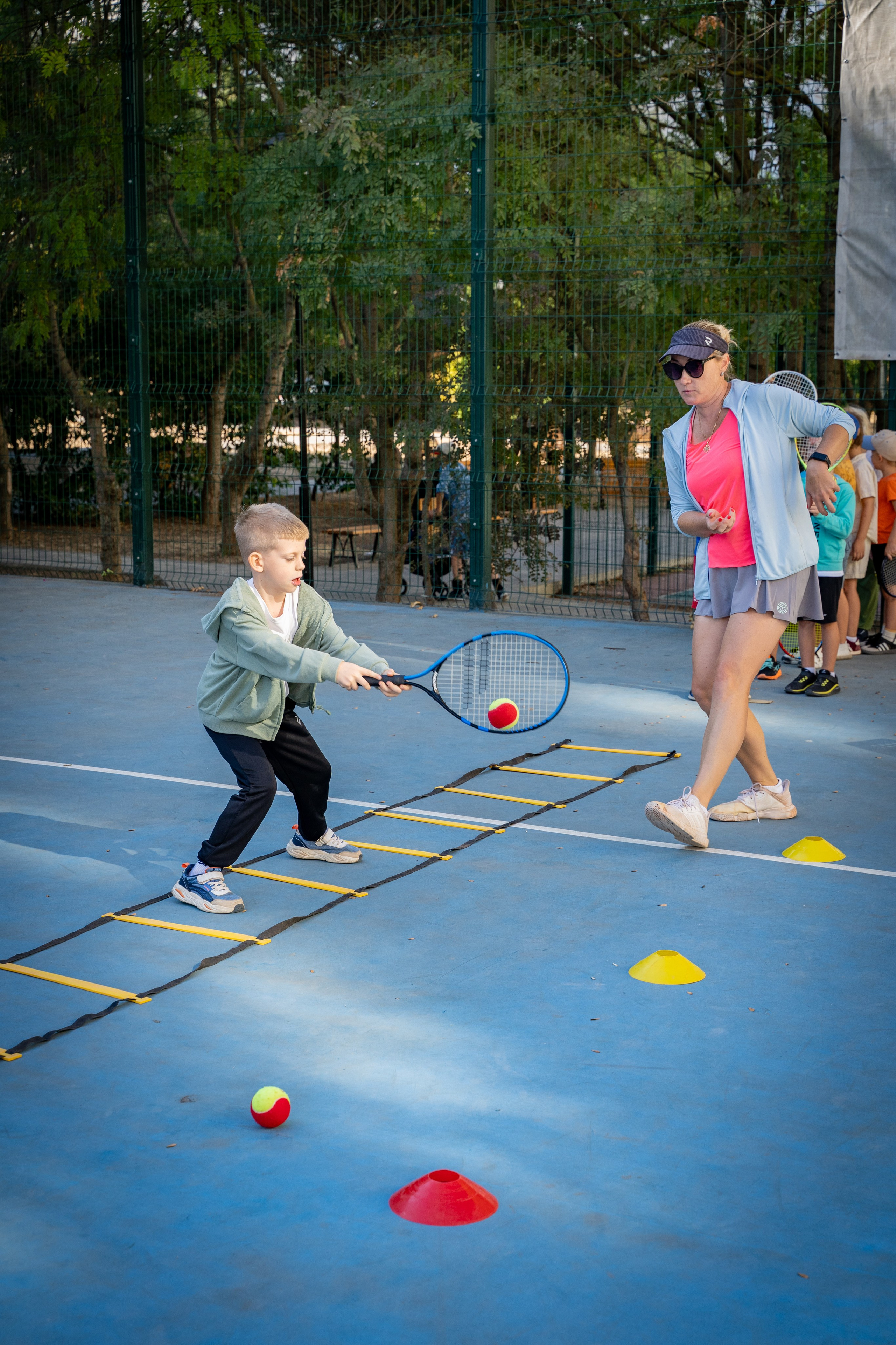 Федерация тенниса Севастополь. Малыши. Анастасия Дунаева. Фотограф в Севастополе