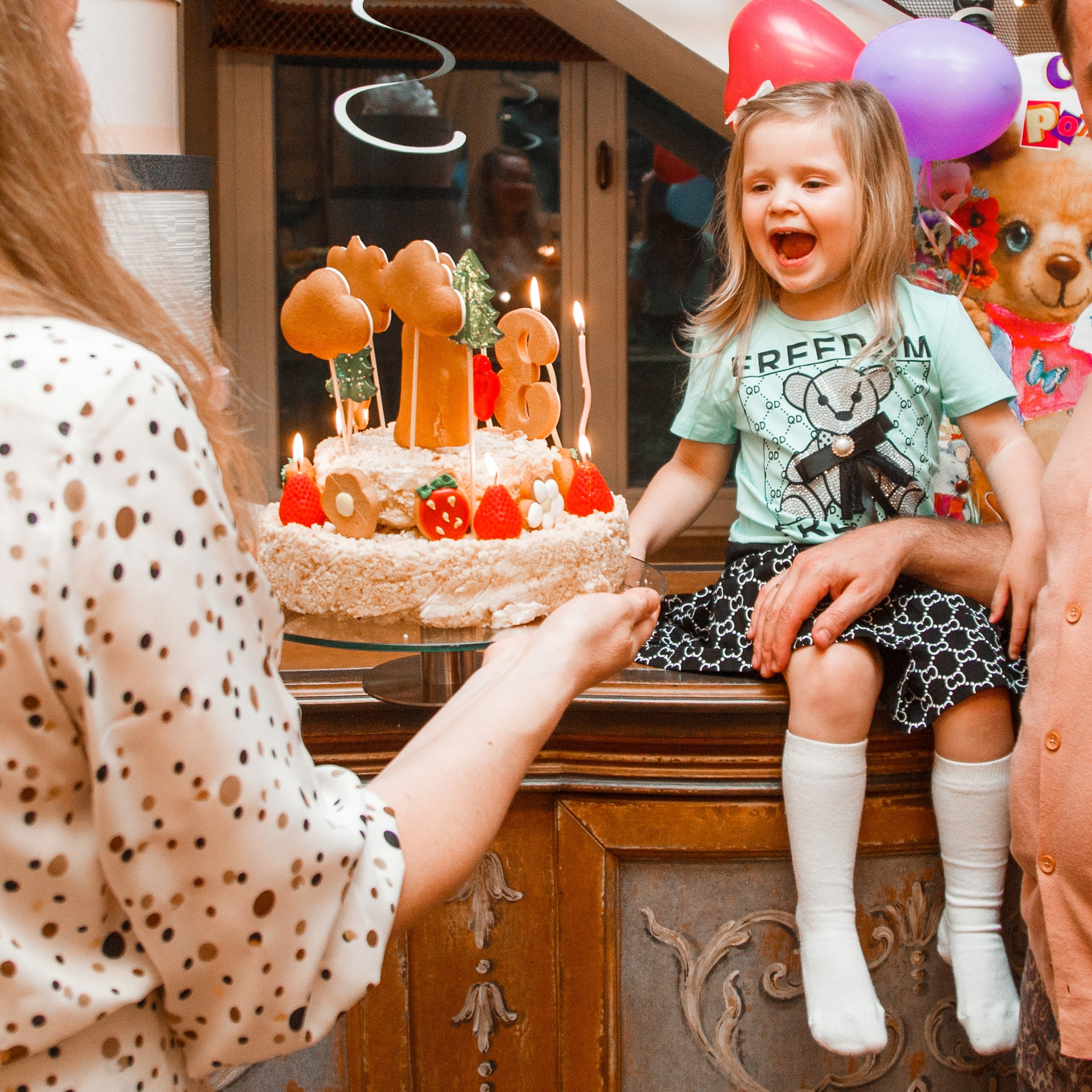 День рождения Полечки. Репортажный фотограф Борис Геер