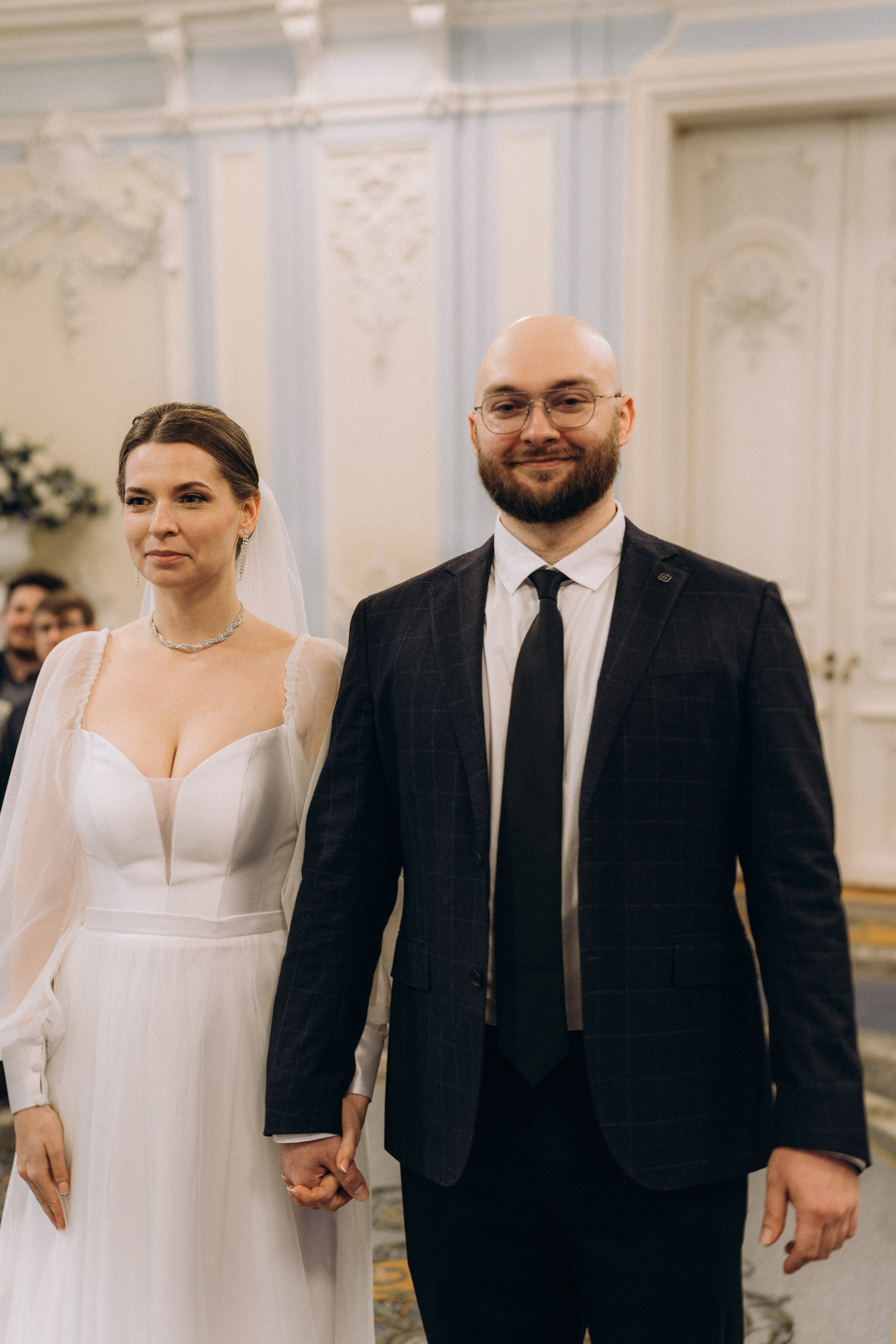 СВАДЕБНАЯ СЬЕМКА ВО ВТОРОМ ДВОРЦЕ (ДЕКАБРЬ) ТАКЖЕ СЬЕМКА В СТУДИИ НА ЧЕРНЫШЕВСКОЙ. Профессиональный фотограф, Санкт-Петербург — Виктория Богомолова