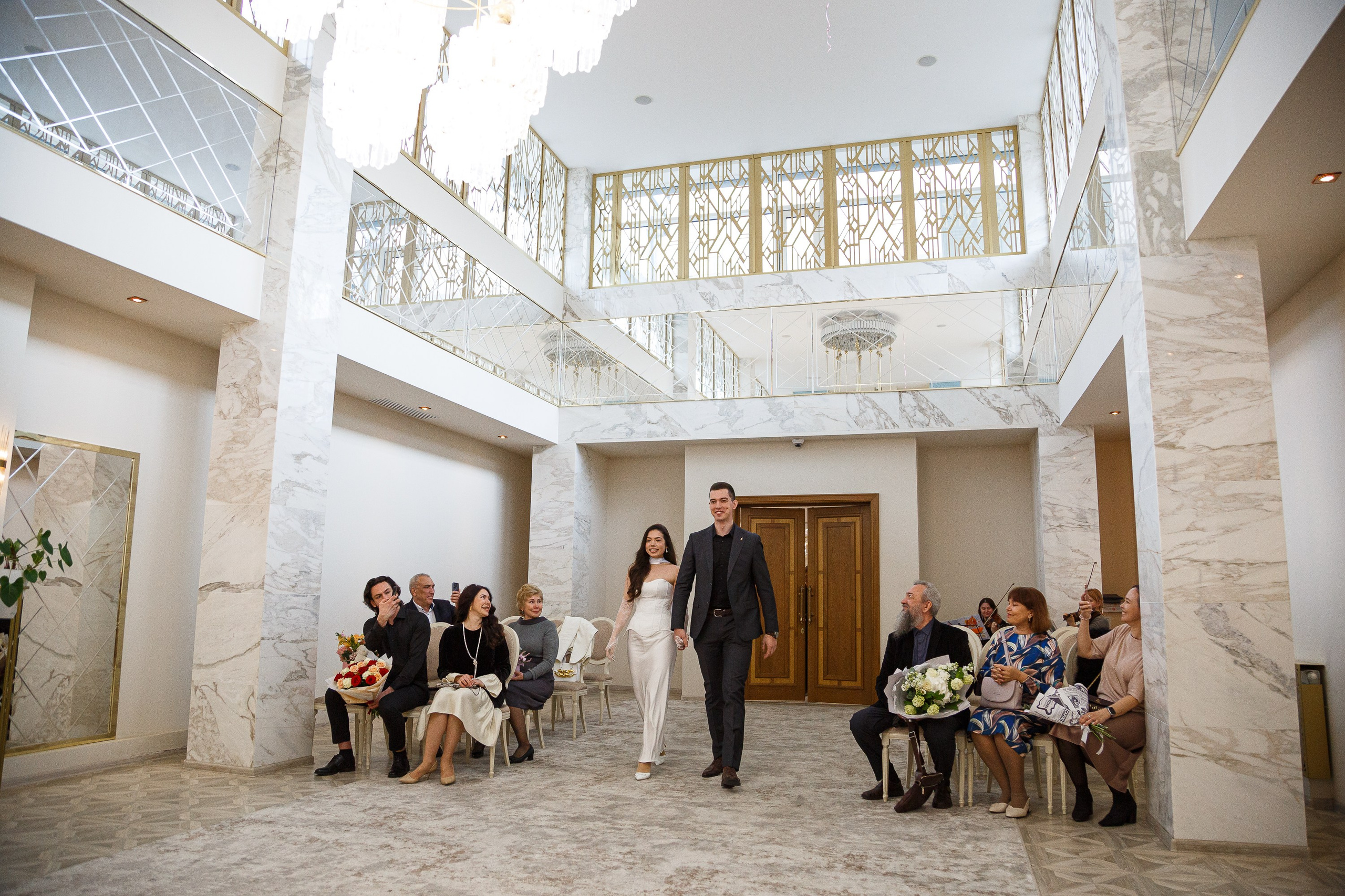 Свадебная фотосессия. Роспись во дворце бракосочетания № 4