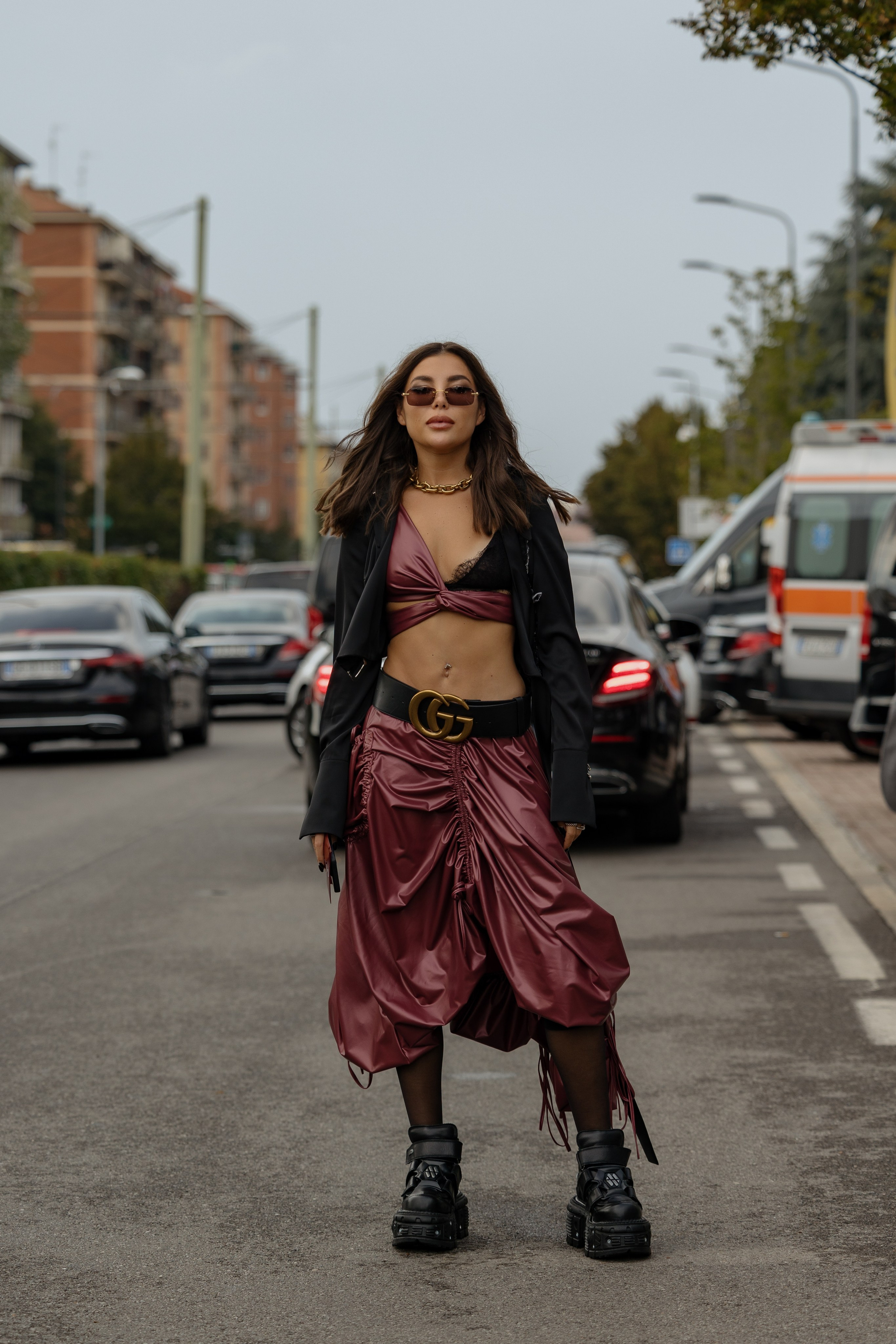 MFW SPRING/SUMMER 2024 GUCCI. Photographer in Milan Ivan Goncharov