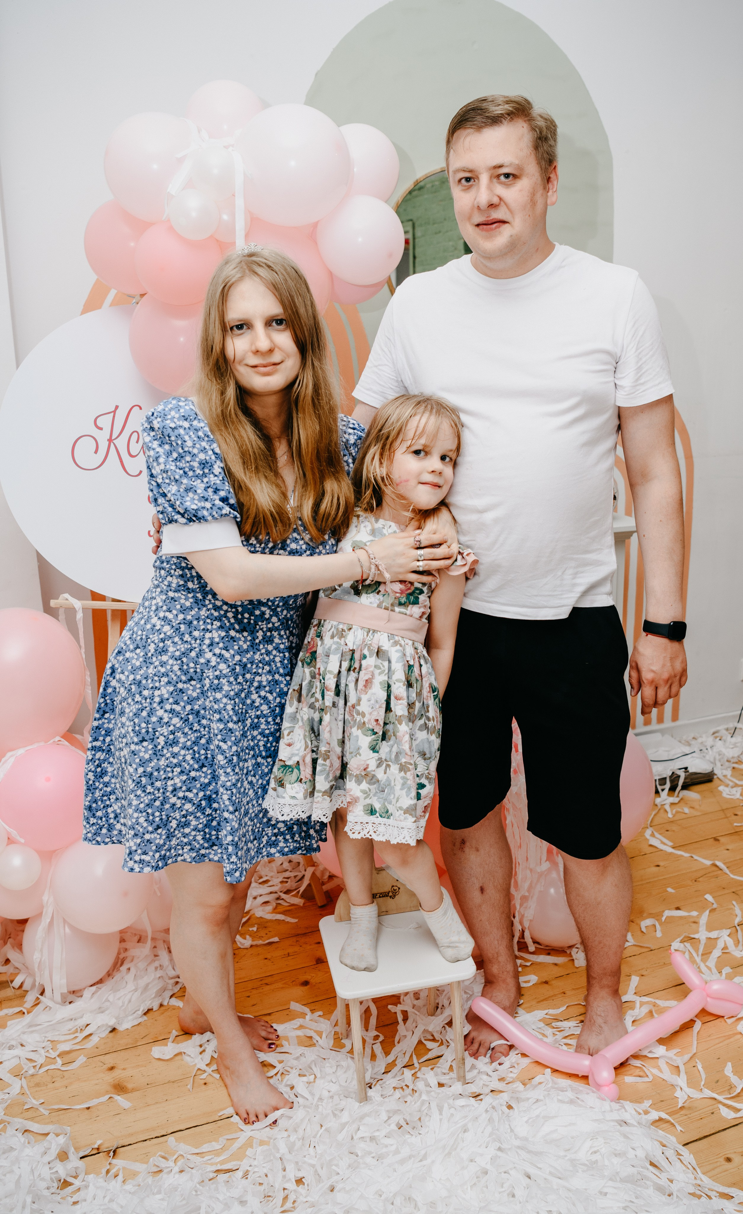 День рождения Ксении. 5 лет. Фотограф на выписку из роддома в Москве и МО