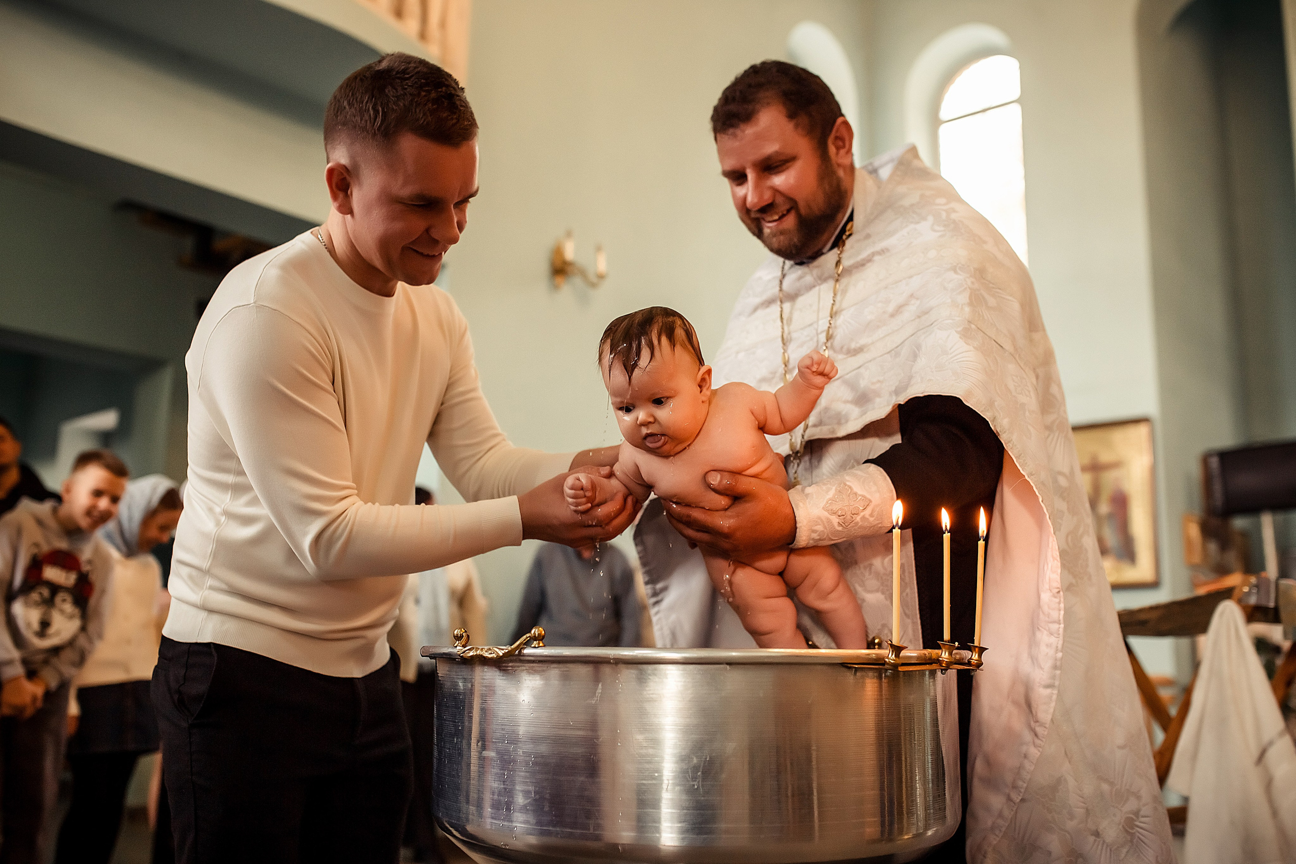 Крещение Верочки