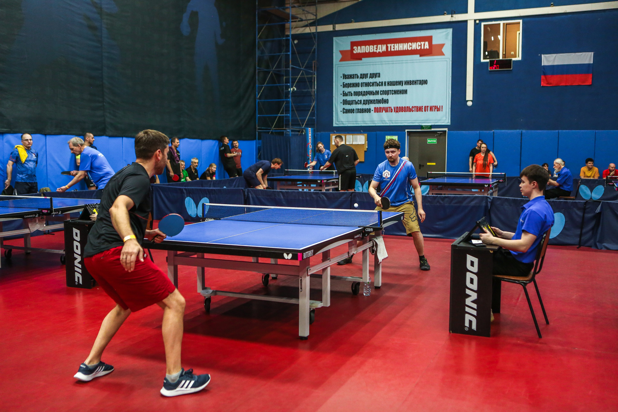 Соревнования по настольному теннису. Репортажный, семейный, свадебный, портретный фотограф