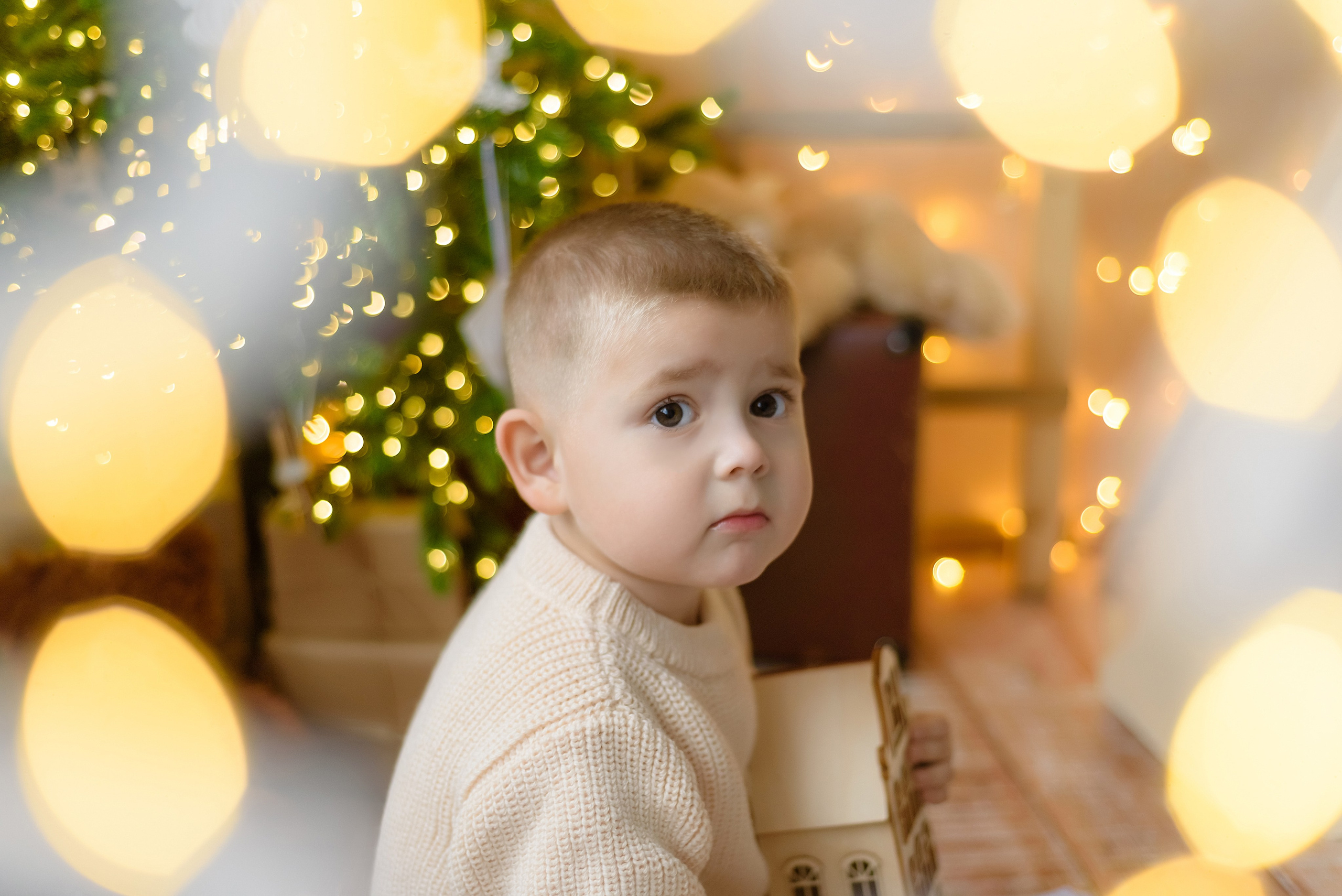 Новогодняя фотосессия «Вигвам» Кирилл. Детский Фотограф |Фотограф на годик в Брянске Ирина Романова