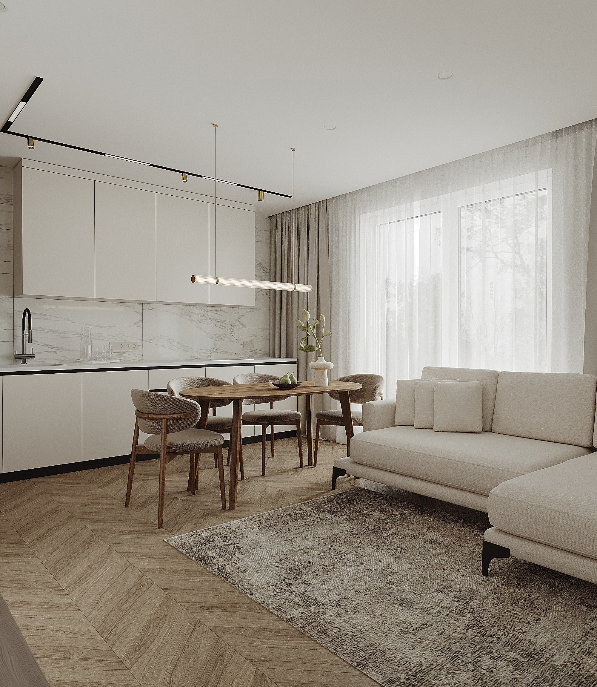 ЖК «Сибирский сад» г. Екатеринбург. Lina architector | Дизайн интерьера