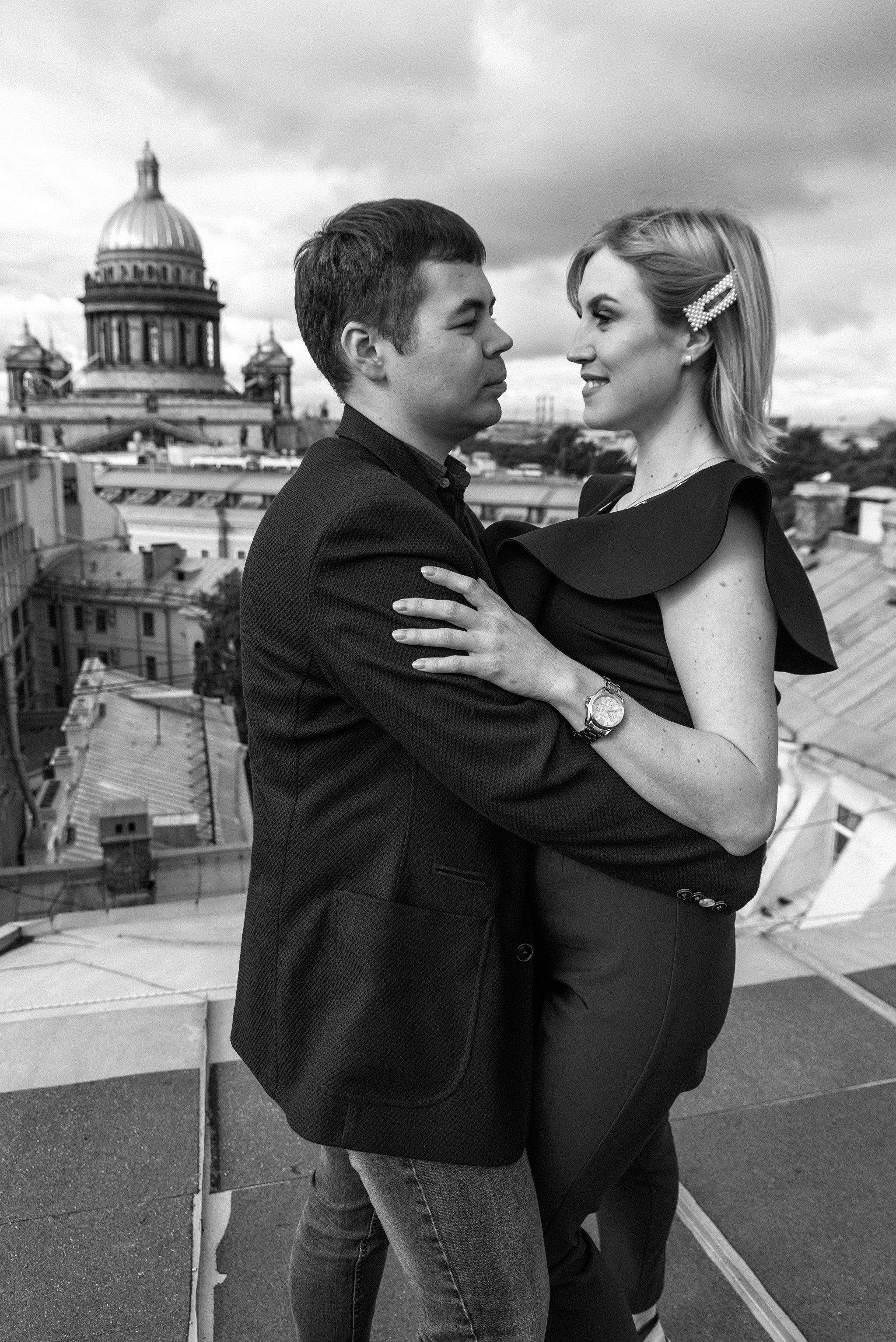 Вид на Исаакиевский собор. Свадебный и семейный фотограф из Санкт-Петербурга Климов Анатолий