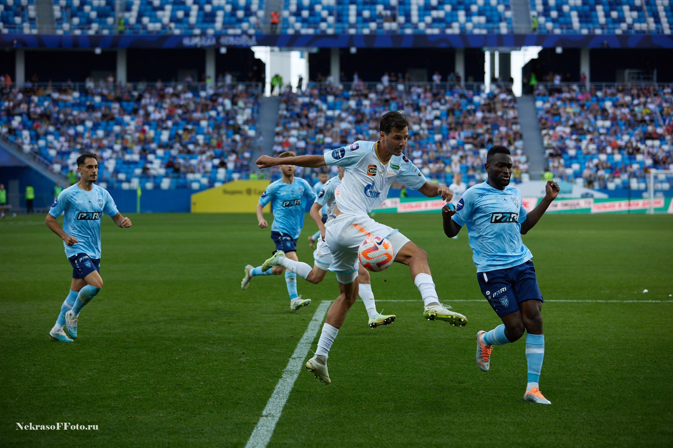 РПЛ ФК Зенит — ФК Пари НН. Спортивный фотограф Некрасов Денис