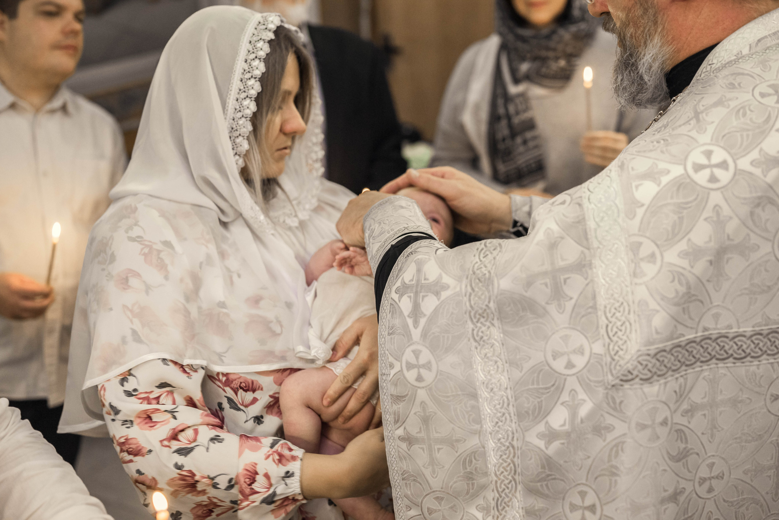 Крещение (мама Регина). Семейный и детский фотограф Москва