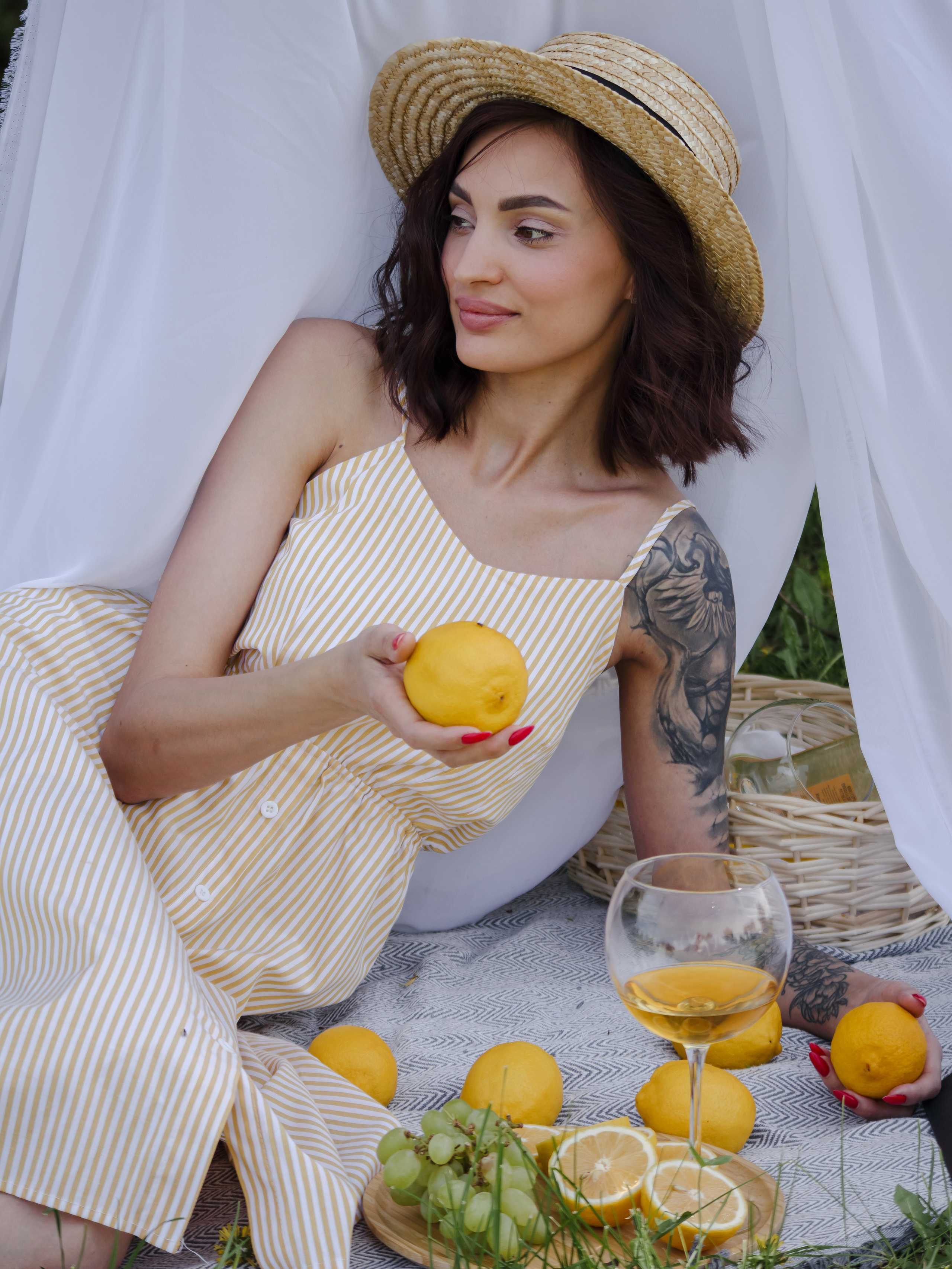 Фотопроект в стиле пикника. Фотограф из Полысаево Александра Миннигалимова