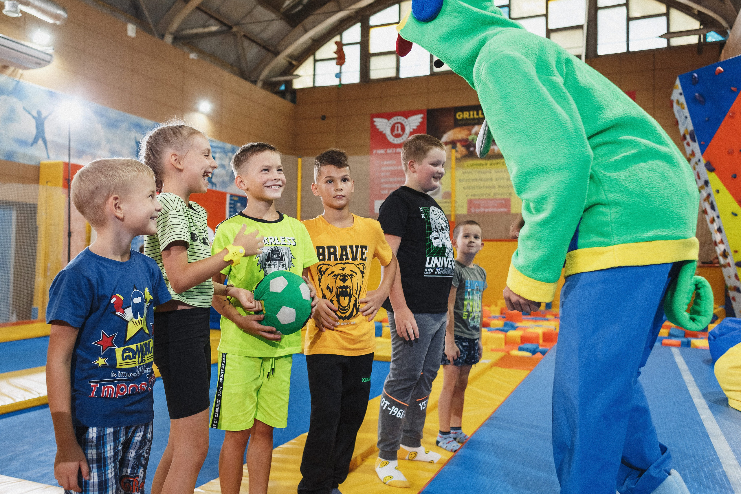 Веселые моменты: День рождения Даниила в 'В облака' Таганрога. Свадебный и семейный фотограф в Таганроге Бакарюк Антон