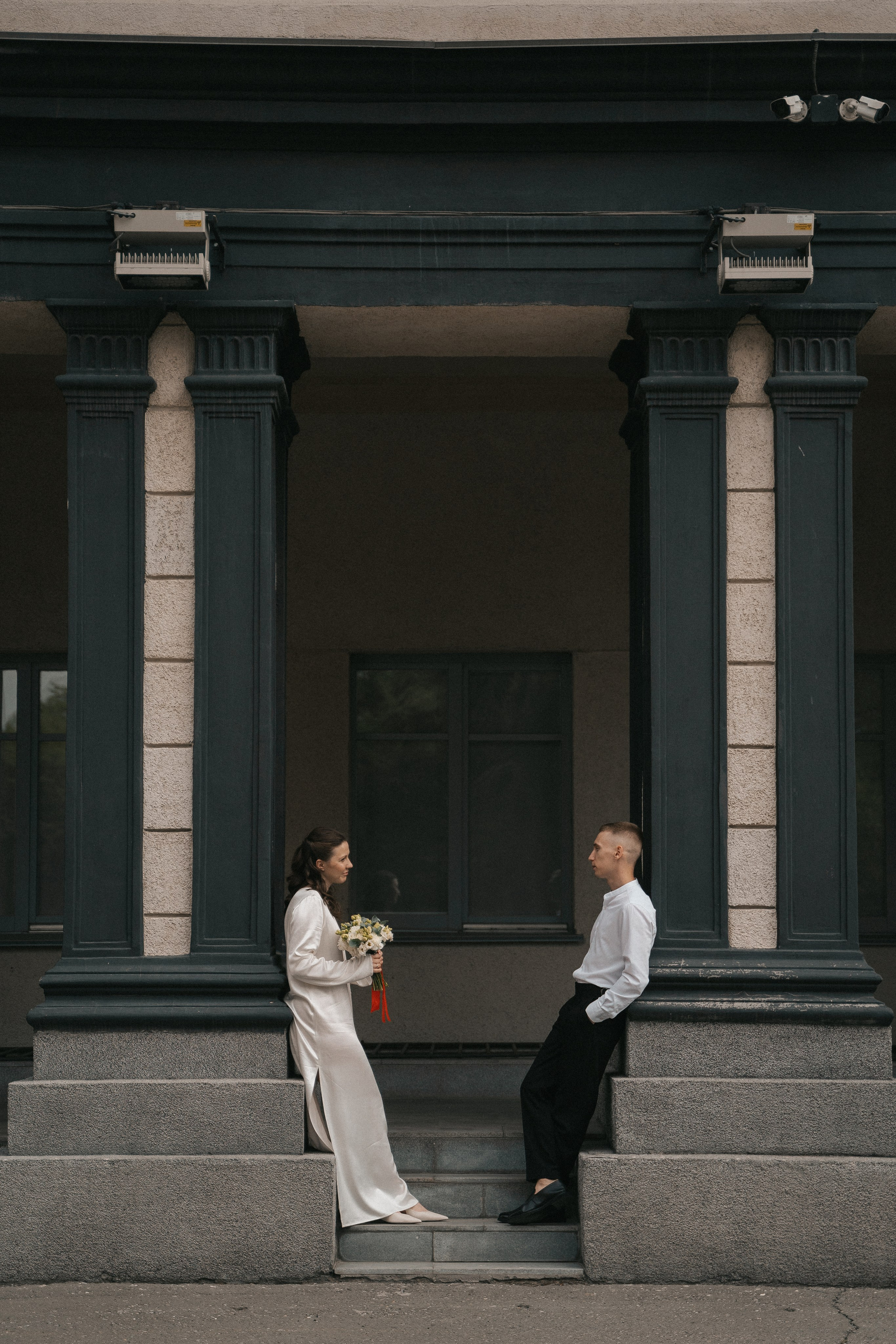 Никита и Аня в городе. Семейный, портретный фотограф Новосибирск. Оля Адова