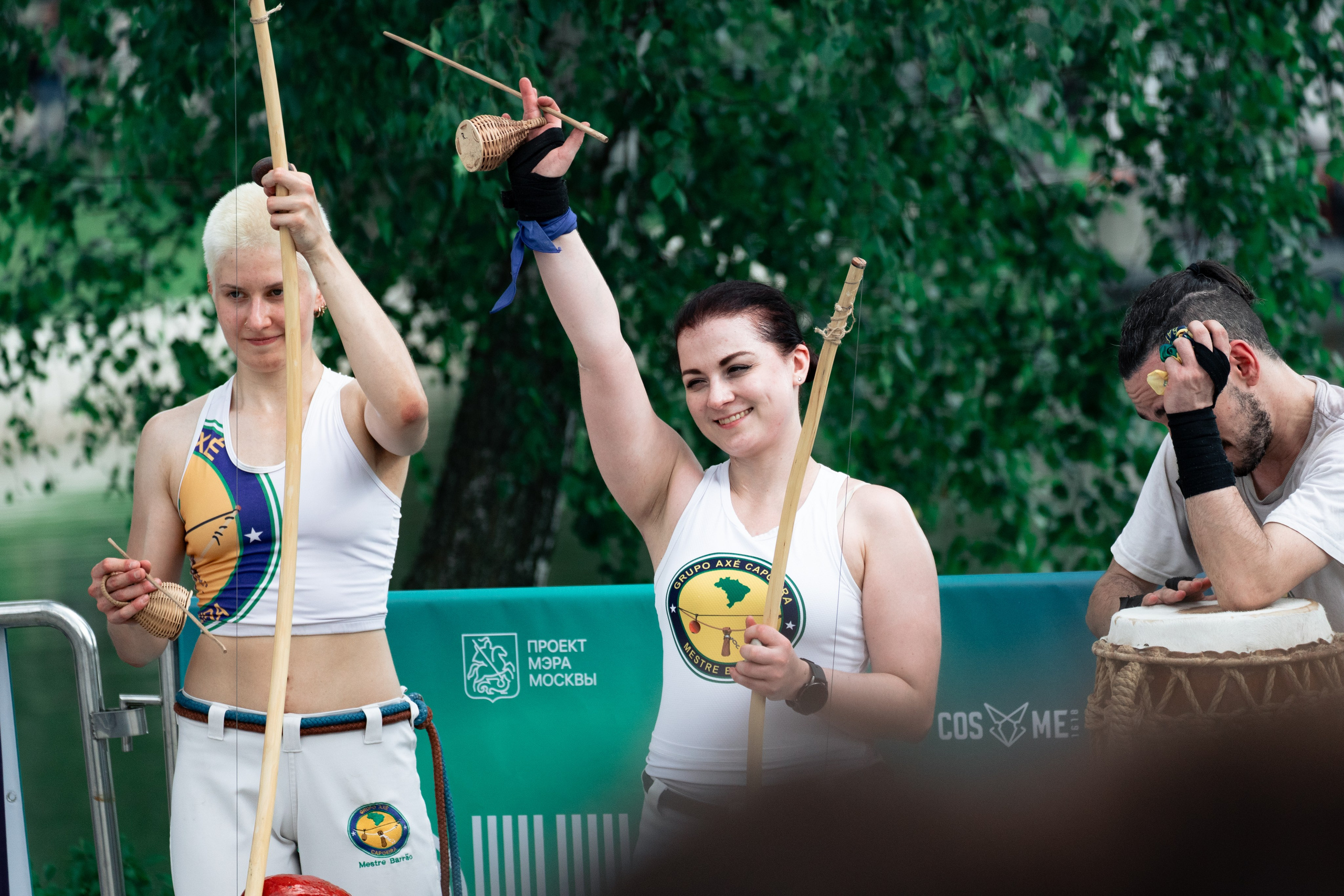 Открытый класс AXE Capoeira на фестивале неолимписких видов спорта на ВДНХ 2025 г:. Фотограф в Москве Ткаченко Владимир