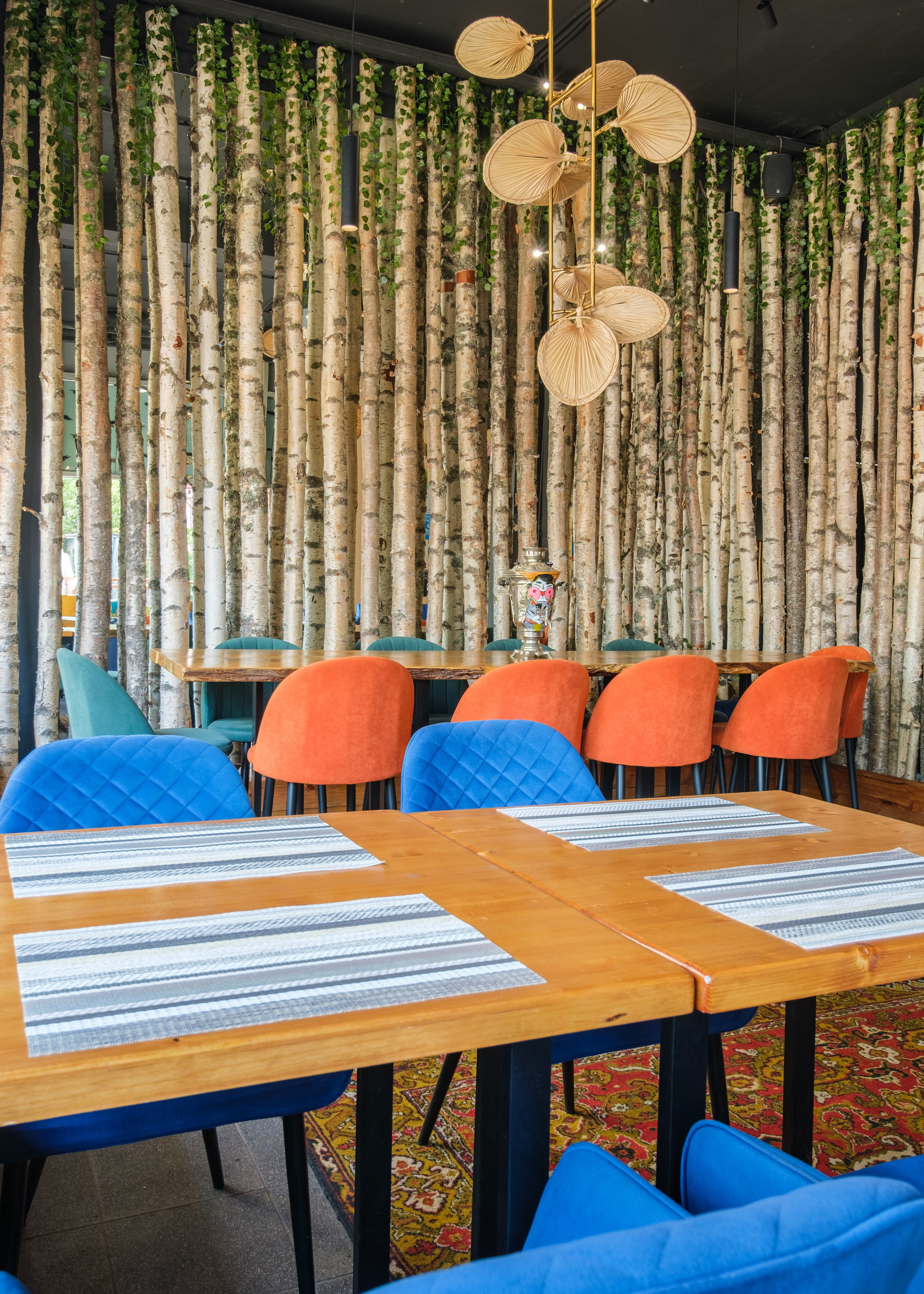 Интерьерная фотосессия кафе «Берёзка»