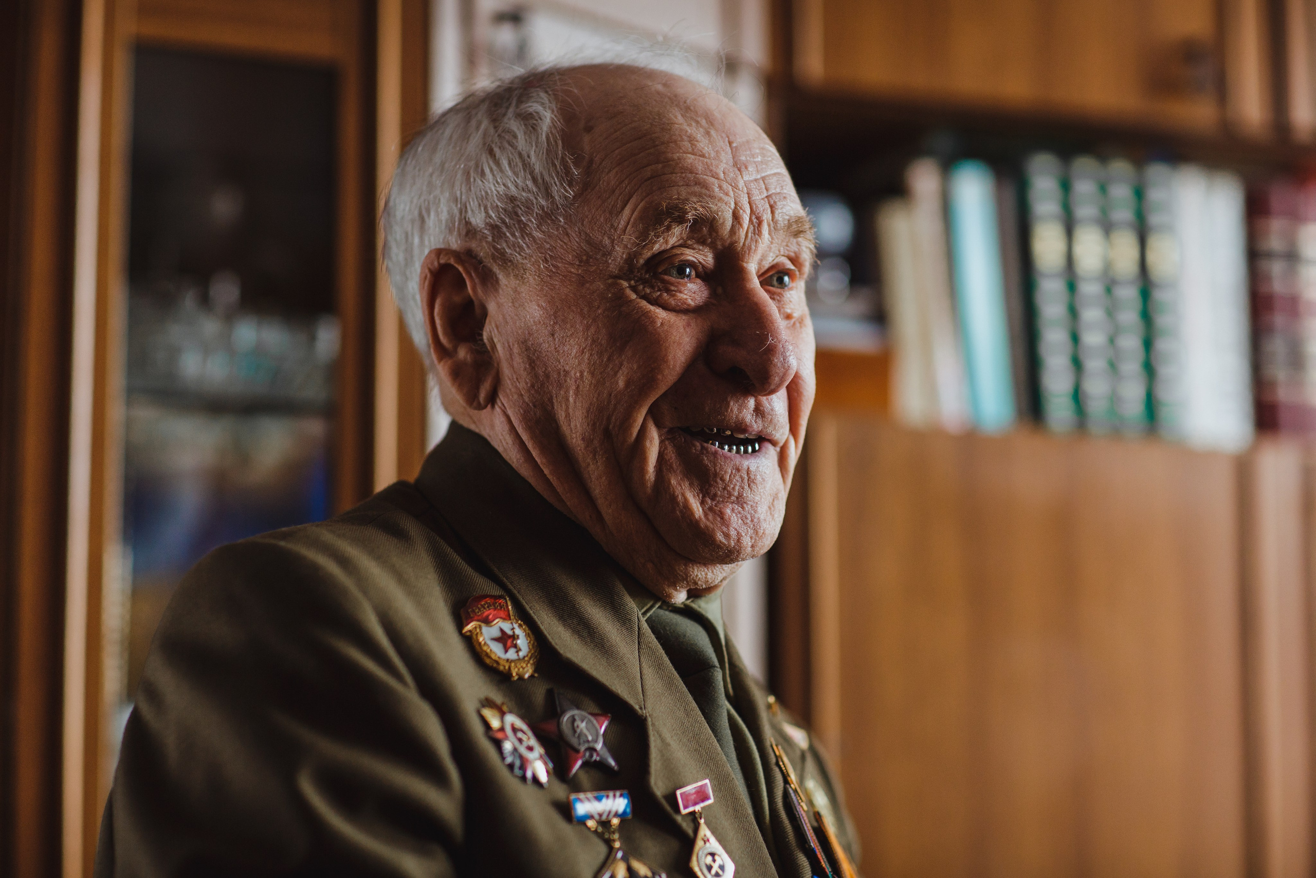 Ветеран Великой Отечественной Войны, портрет