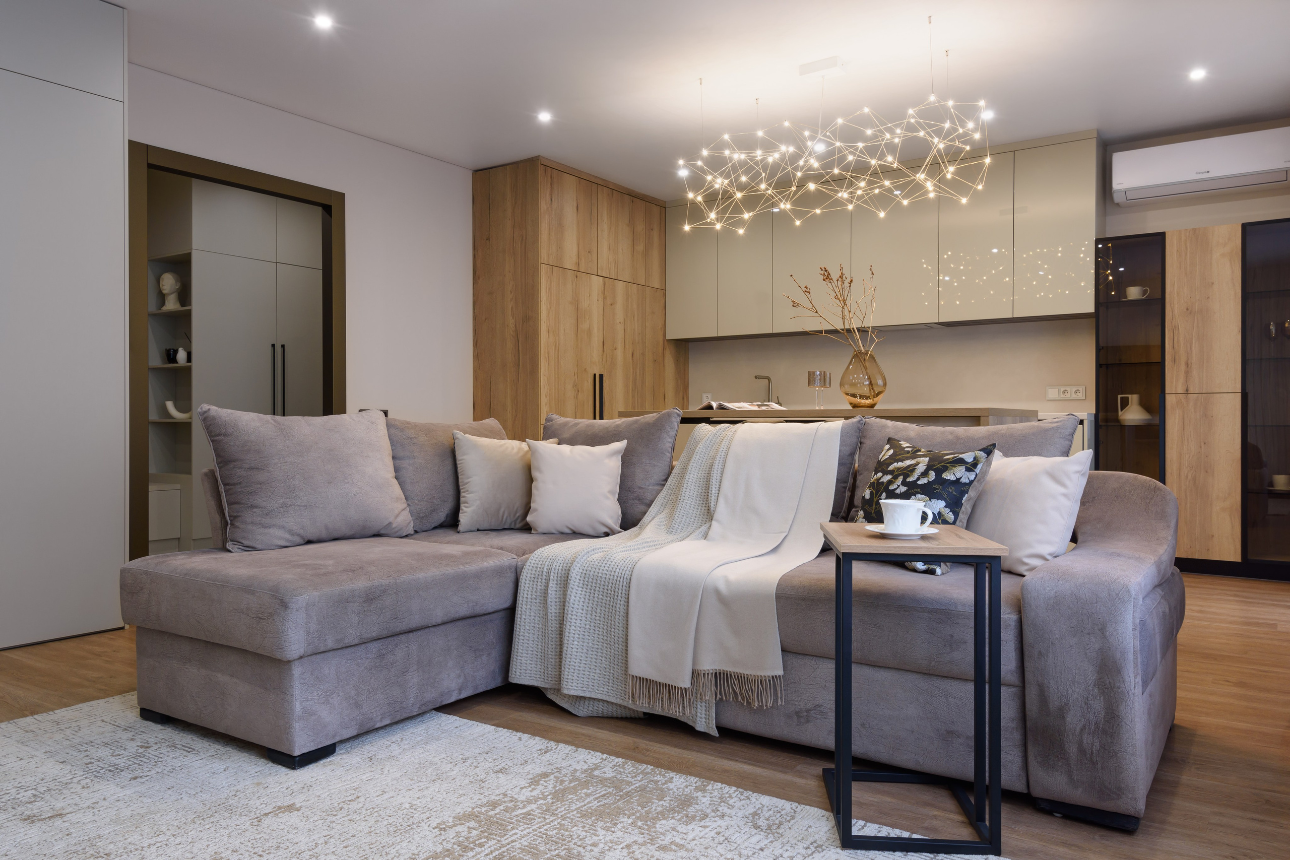 Интерьер квартиры в ж/к Южный Берег. Дизайн интерьера квартир в Красноярске под ключ | Анна Поминова