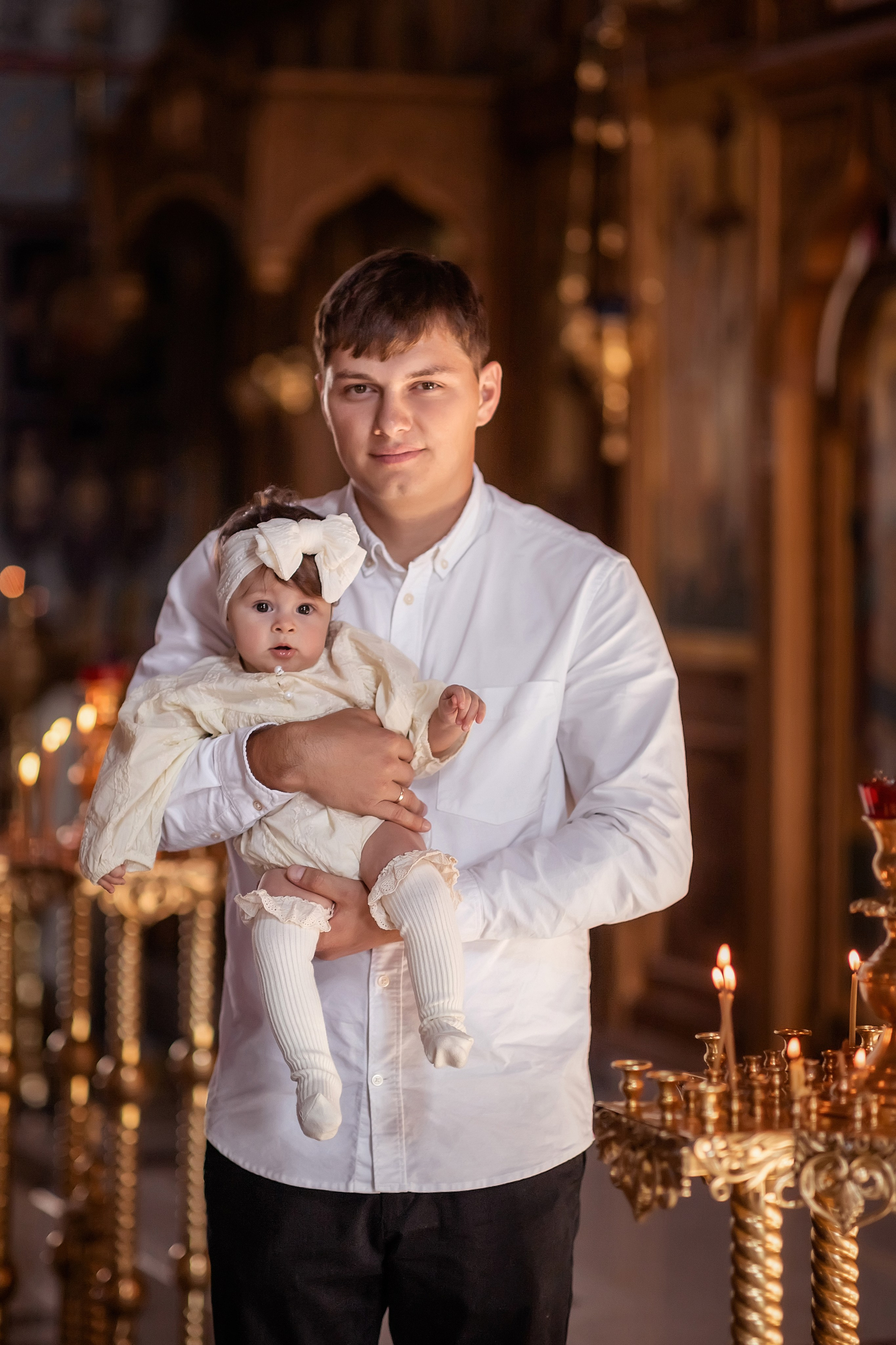 Крещение в Церкви Казанской иконы Божией Матери в Ростове-на-Дону. Олеся Семейская свадебный и семейный фотограф в Ростове-на-Дону