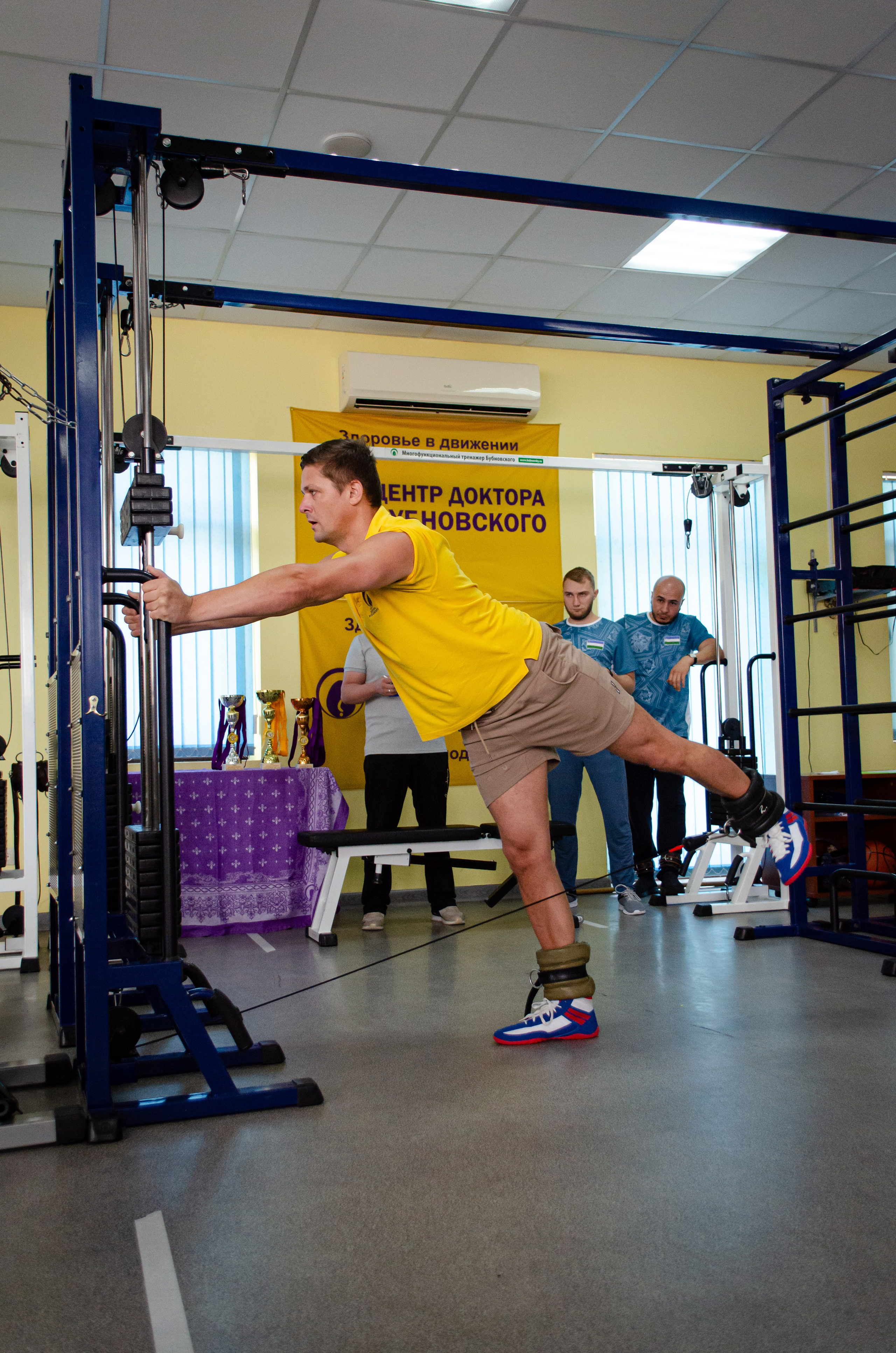 Медицинское спортивное мероприятие. Фотограф